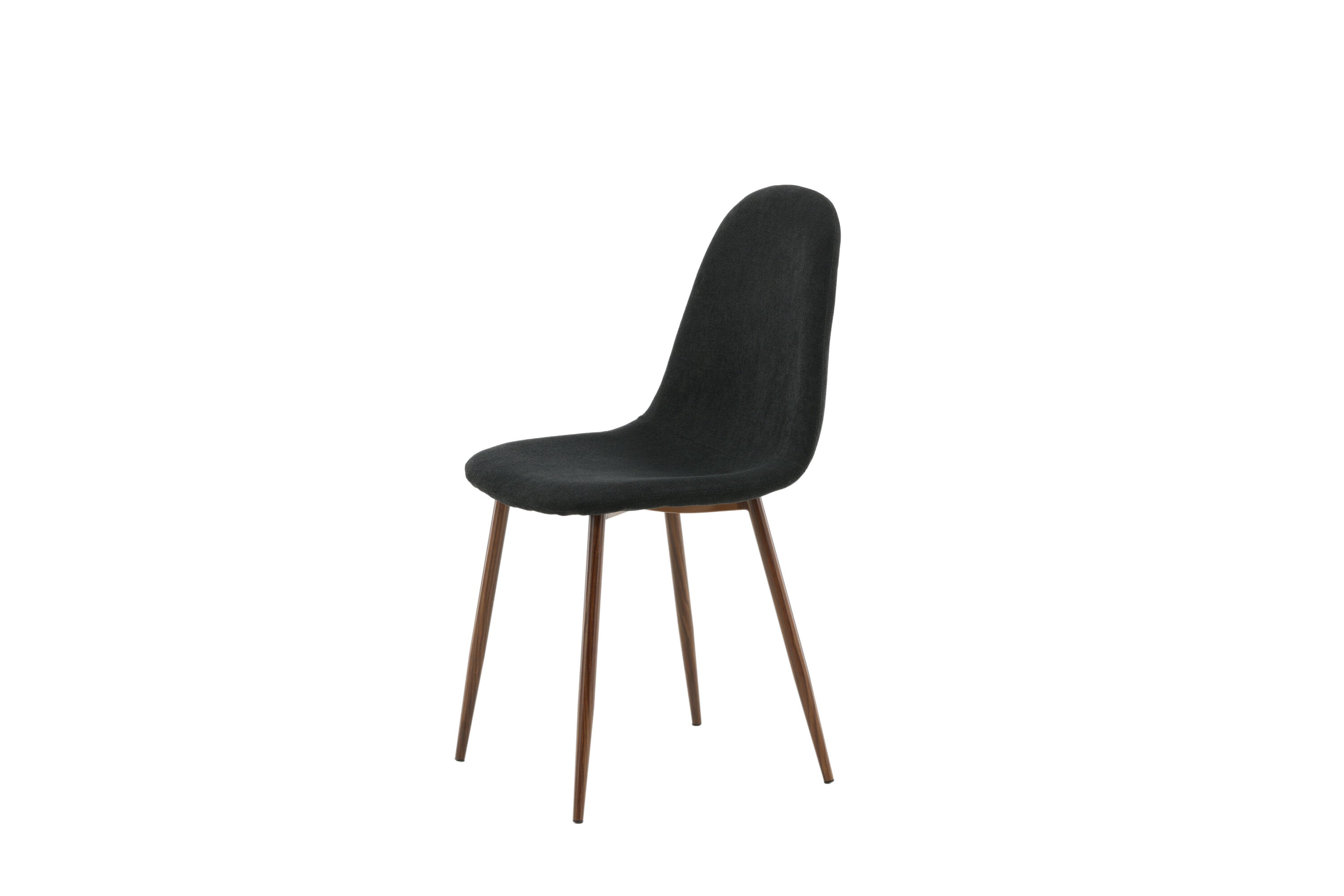 2er-Set Esszimmerstühle Polar - Schwarz - Venture Home - le canapé