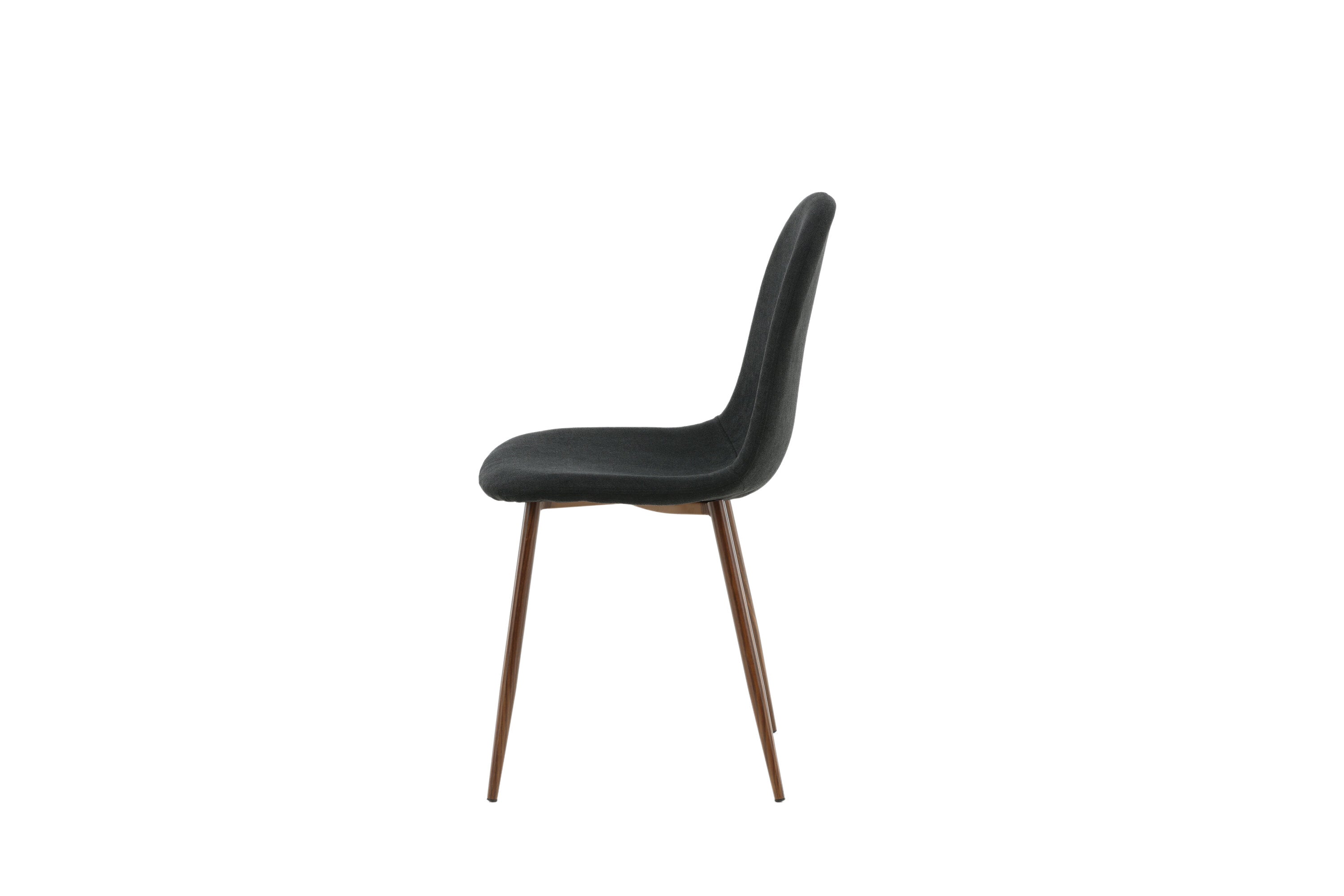 2er-Set Esszimmerstühle Polar - Schwarz - Venture Home - le canapé