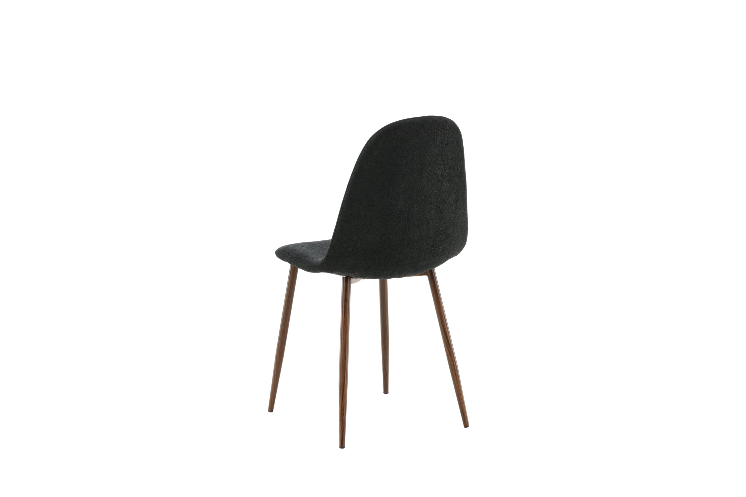 2er-Set Esszimmerstühle Polar - Schwarz - Venture Home - le canapé