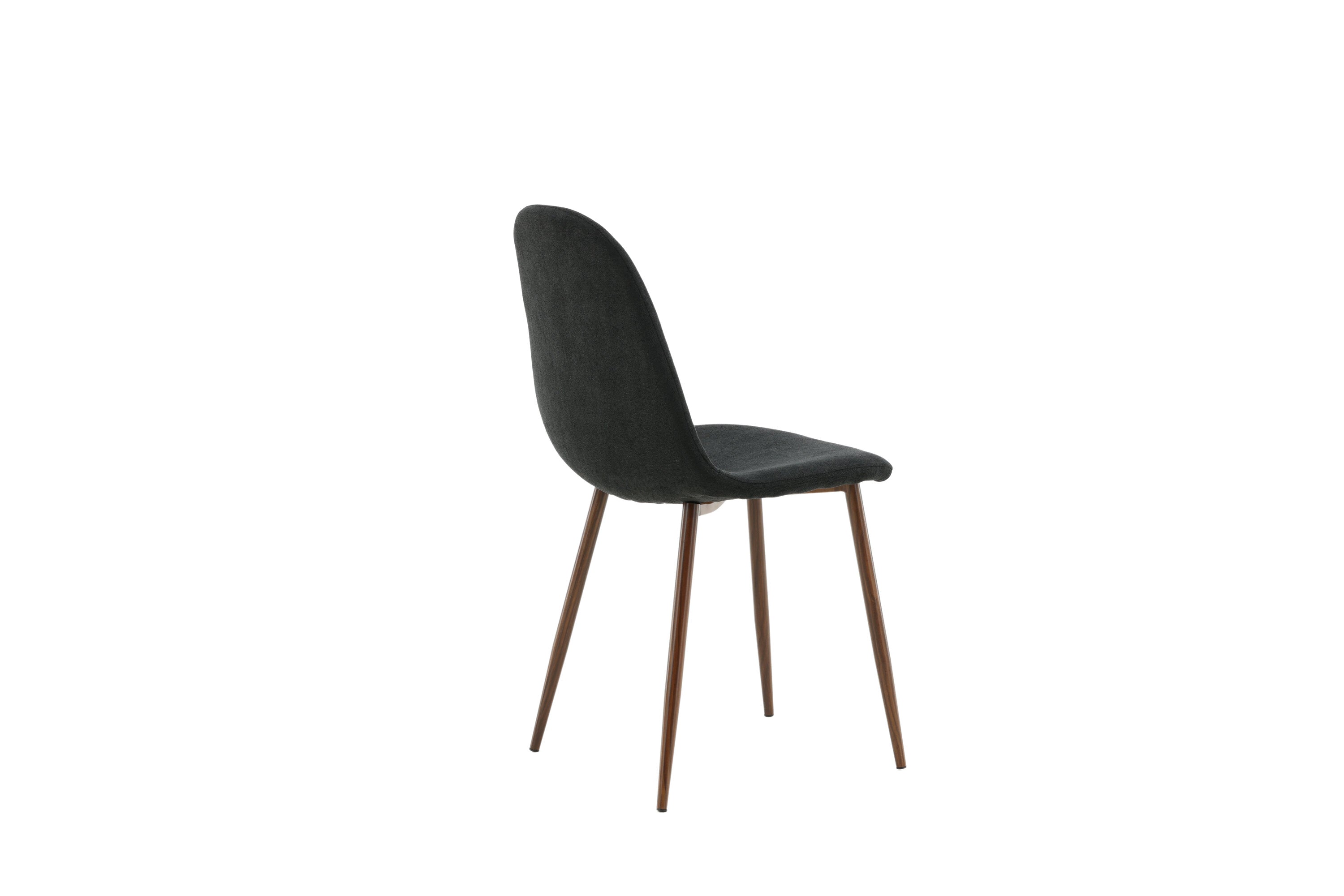 2er-Set Esszimmerstühle Polar - Schwarz - Venture Home - le canapé