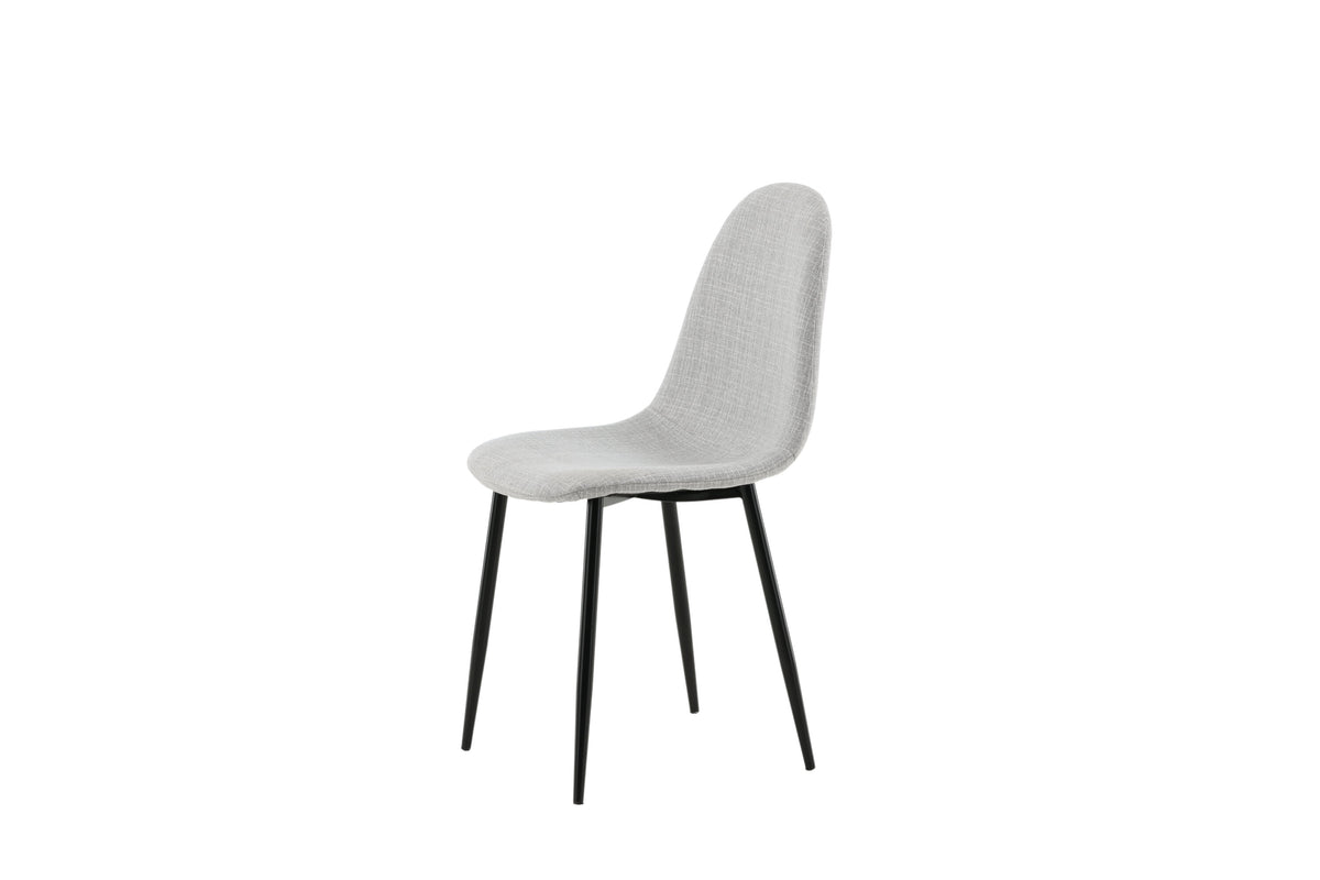 2er-Set Esszimmerstühle Polar - Grau - Venture Home - le canapé