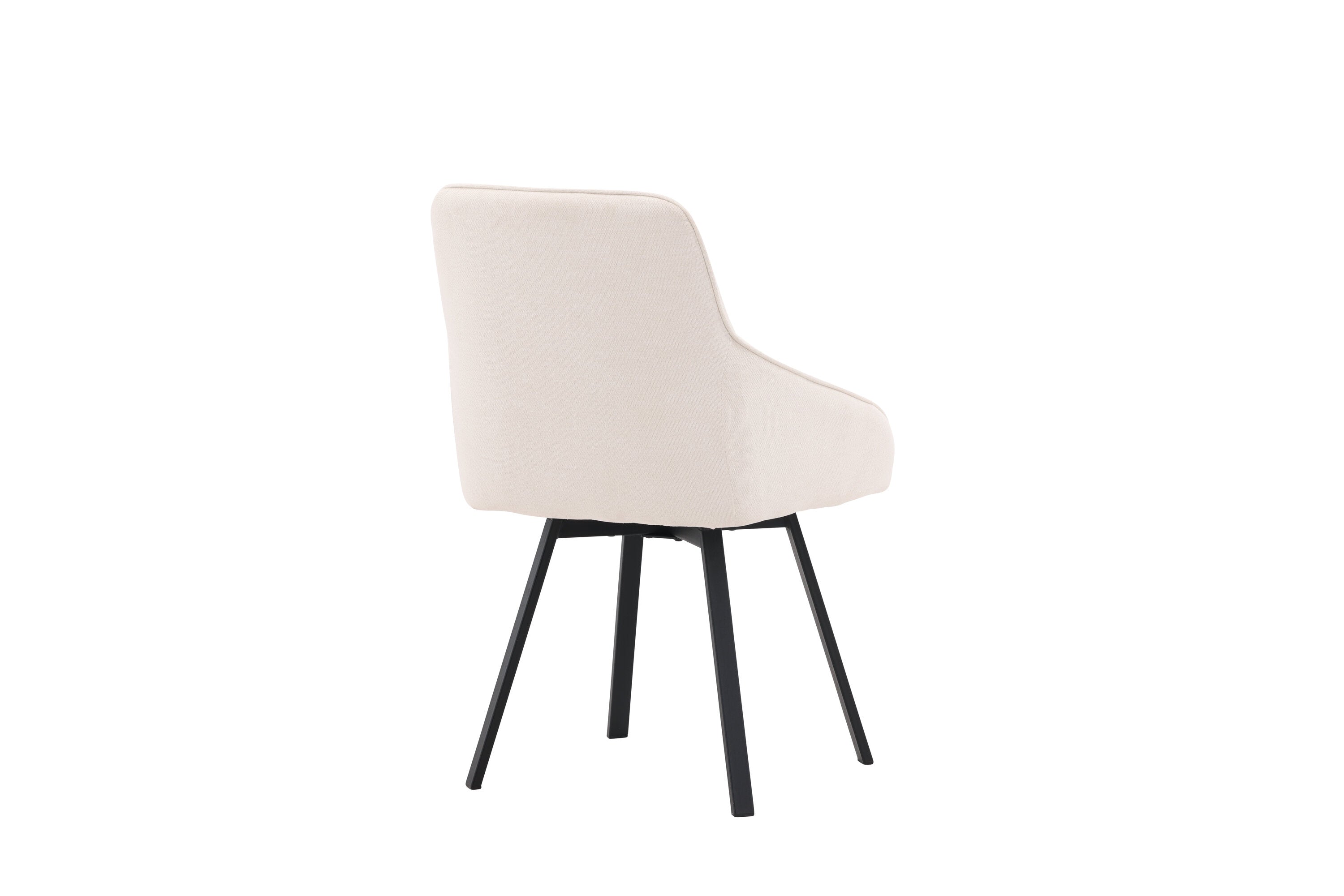 2er-Set Esszimmerstühle Rosie drehbar - Beige - Venture Home - le canapé