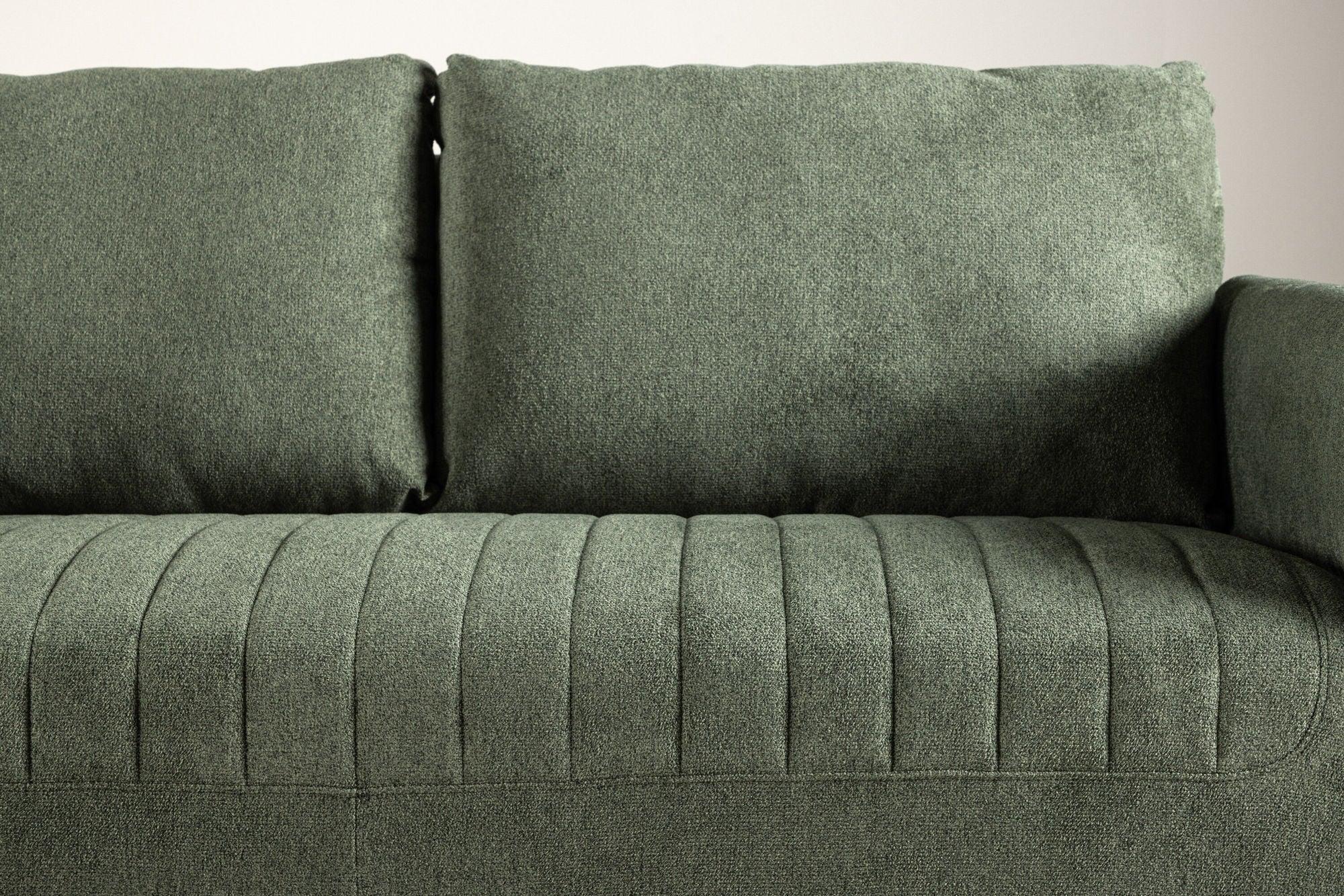 2-Sitzer Sofa Indigo - Grün-2-Sitzer Sofas-Venture Home-le canapé