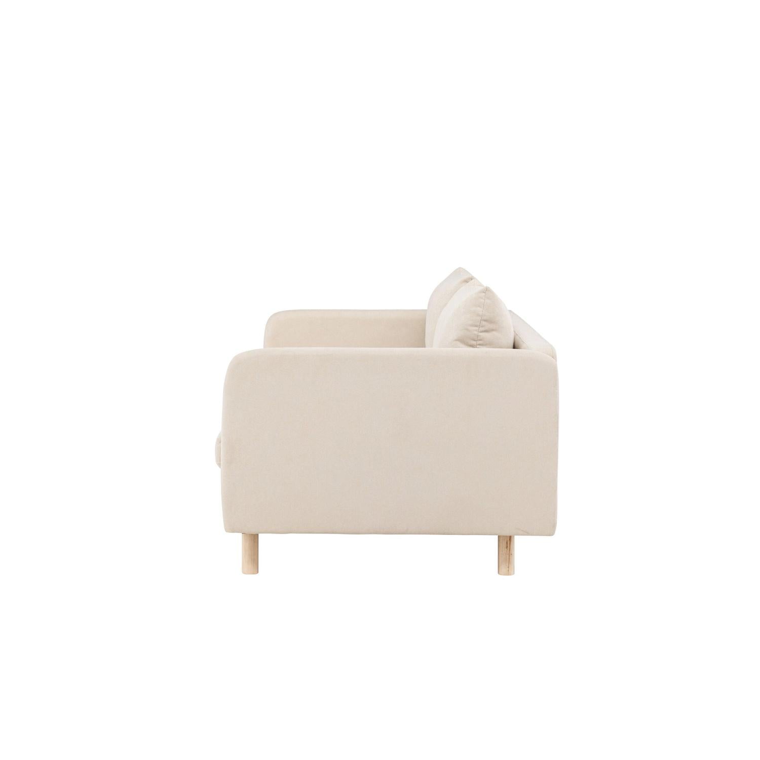 2-Sitzer Sofa Zero - Beige-2-Sitzer Sofas-Venture Home-le canapé
