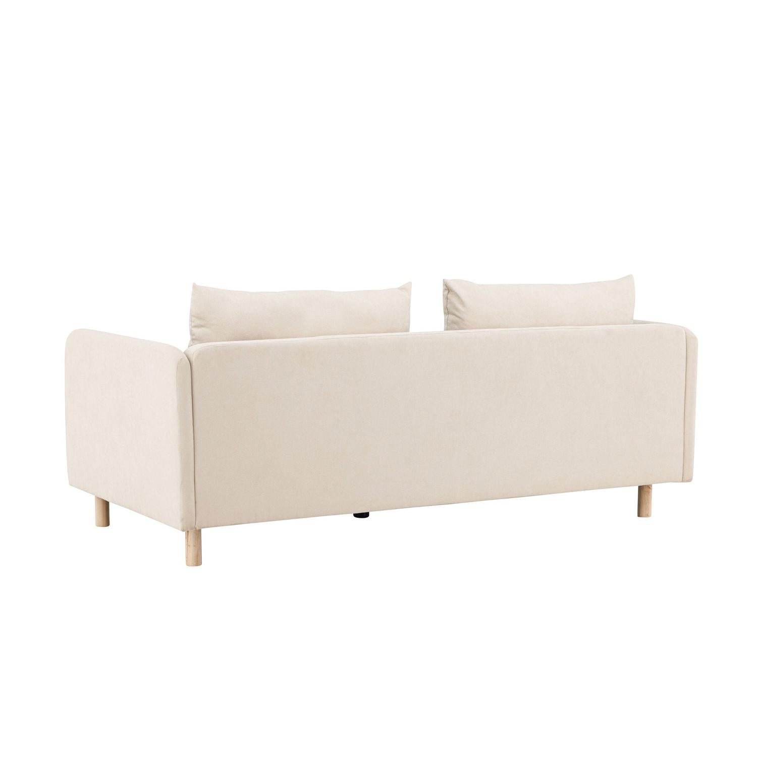 2-Sitzer Sofa Zero - Beige-2-Sitzer Sofas-Venture Home-le canapé