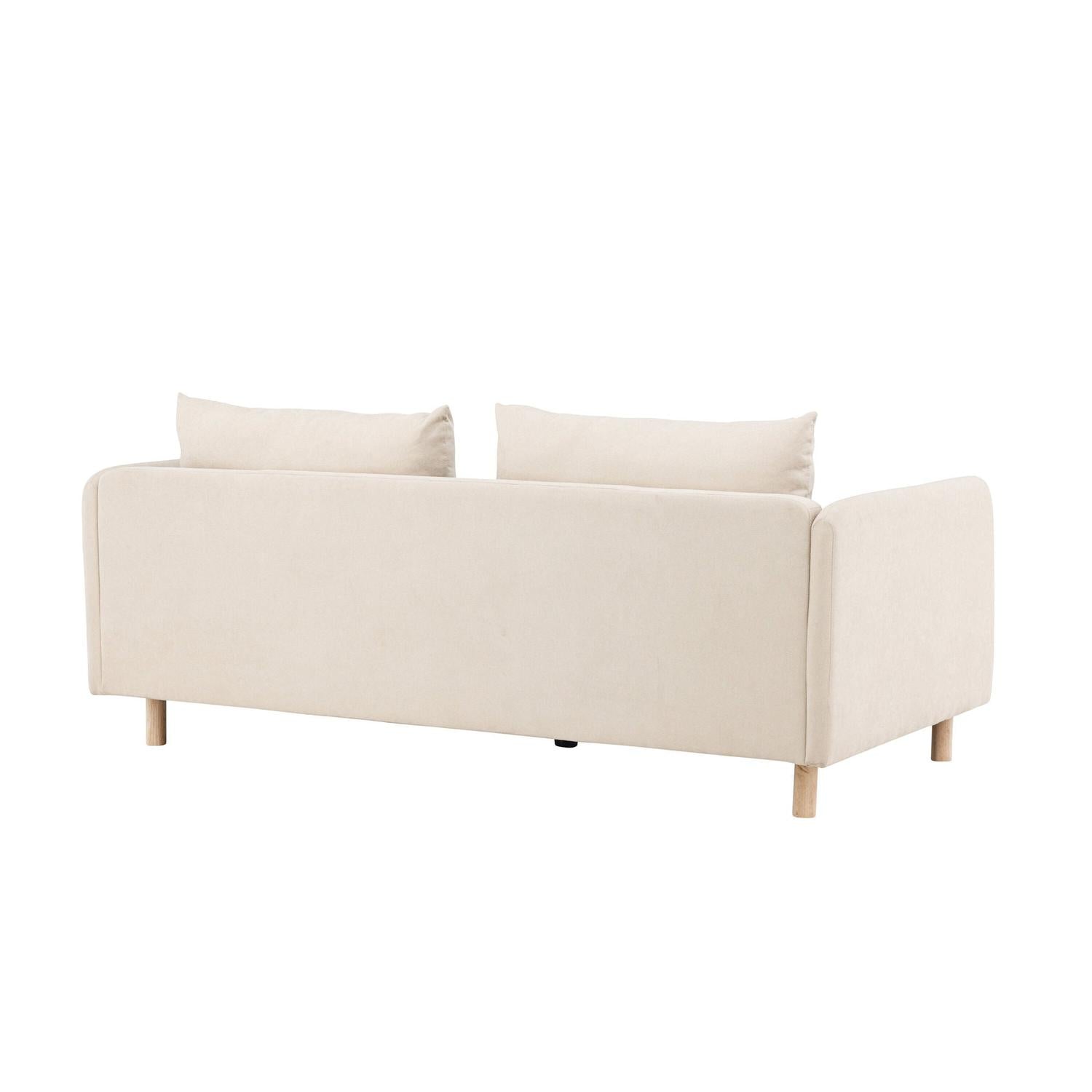 2-Sitzer Sofa Zero - Beige-2-Sitzer Sofas-Venture Home-le canapé