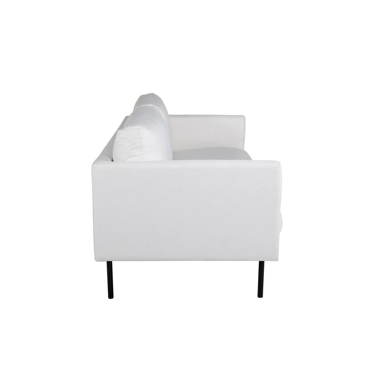 2-Sitzer Sofa Zoom aus Stoff - Beige-2-Sitzer Sofas-Venture Home-le canapé