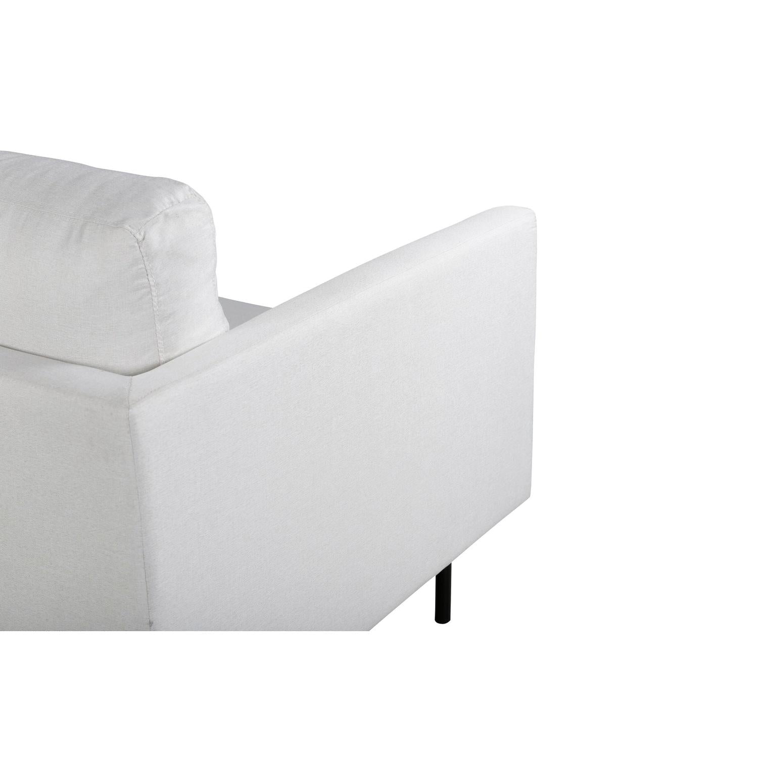 2-Sitzer Sofa Zoom aus Stoff - Beige-2-Sitzer Sofas-Venture Home-le canapé
