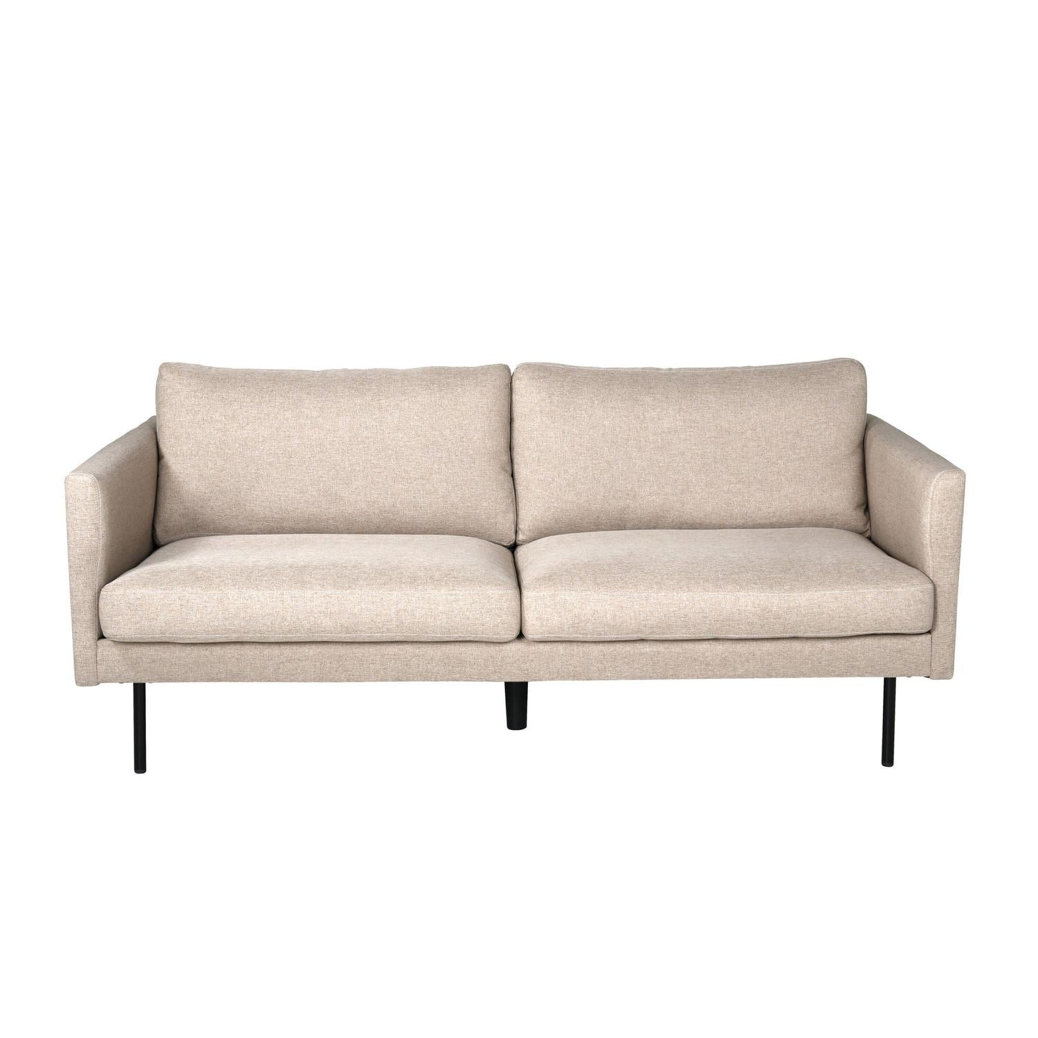 2-Sitzer Sofa Zoom aus Stoff - Braun-2-Sitzer Sofa-Venture Home-le canapé