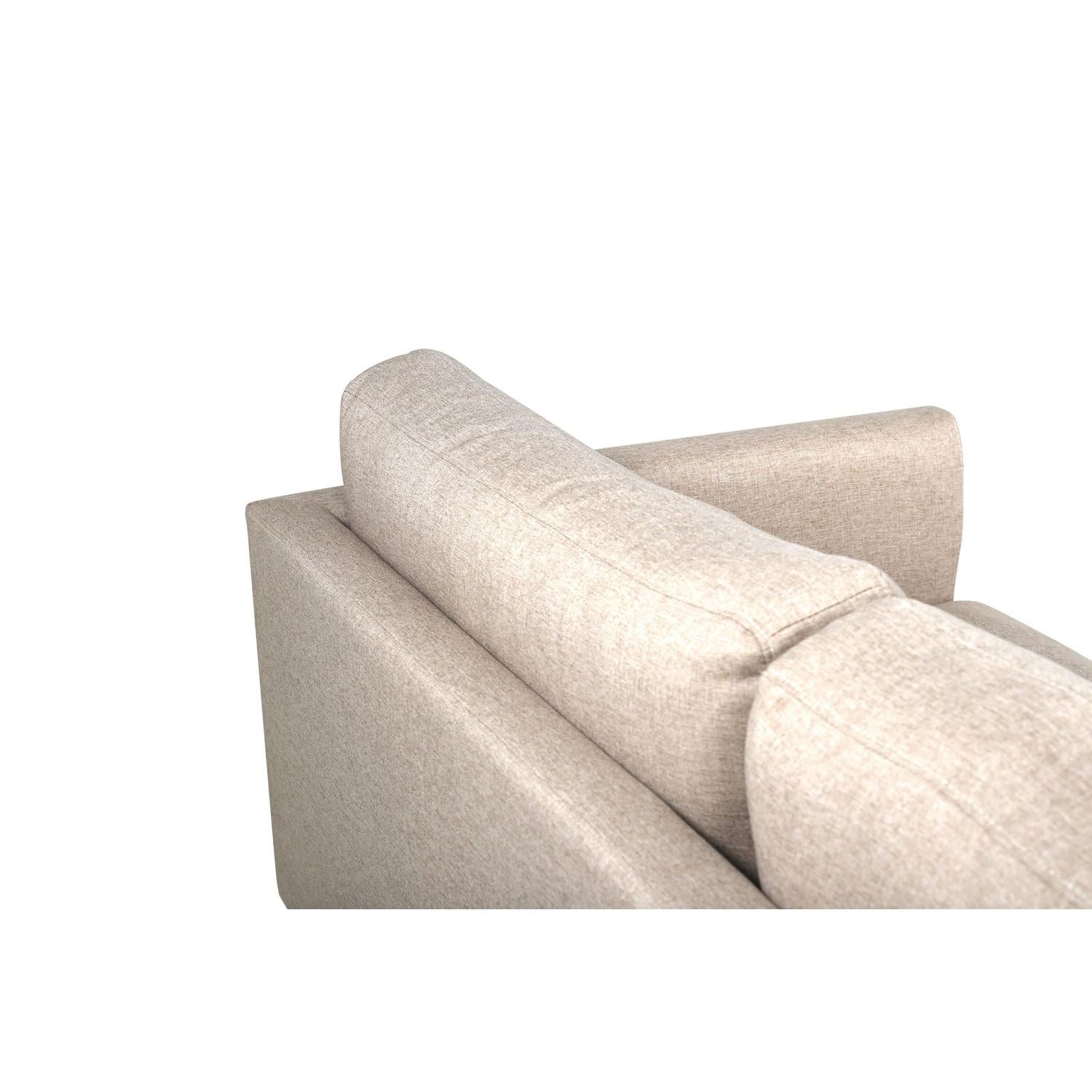 2-Sitzer Sofa Zoom aus Stoff - Braun-2-Sitzer Sofas-Venture Home-le canapé