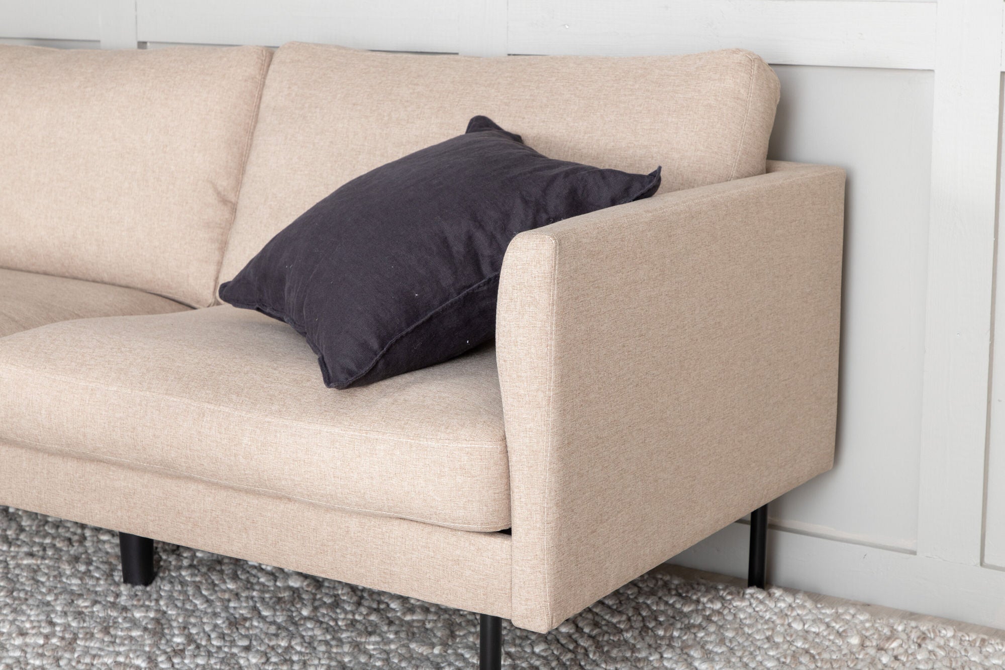 2-Sitzer Sofa Zoom aus Stoff - Braun-2-Sitzer Sofas-Venture Home-le canapé