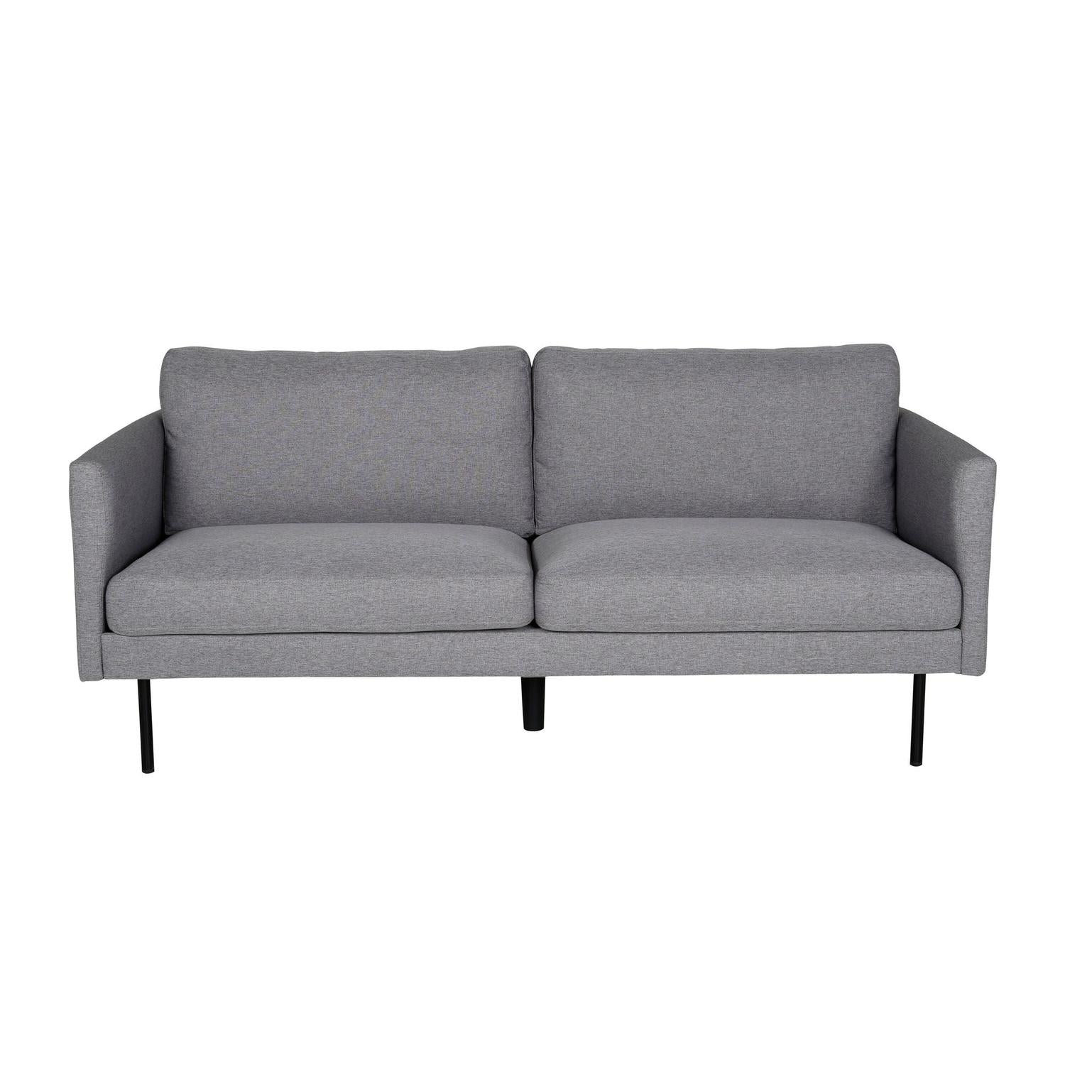 2-Sitzer Sofa Zoom aus Stoff - Grau-2-Sitzer Sofa-Venture Home-le canapé