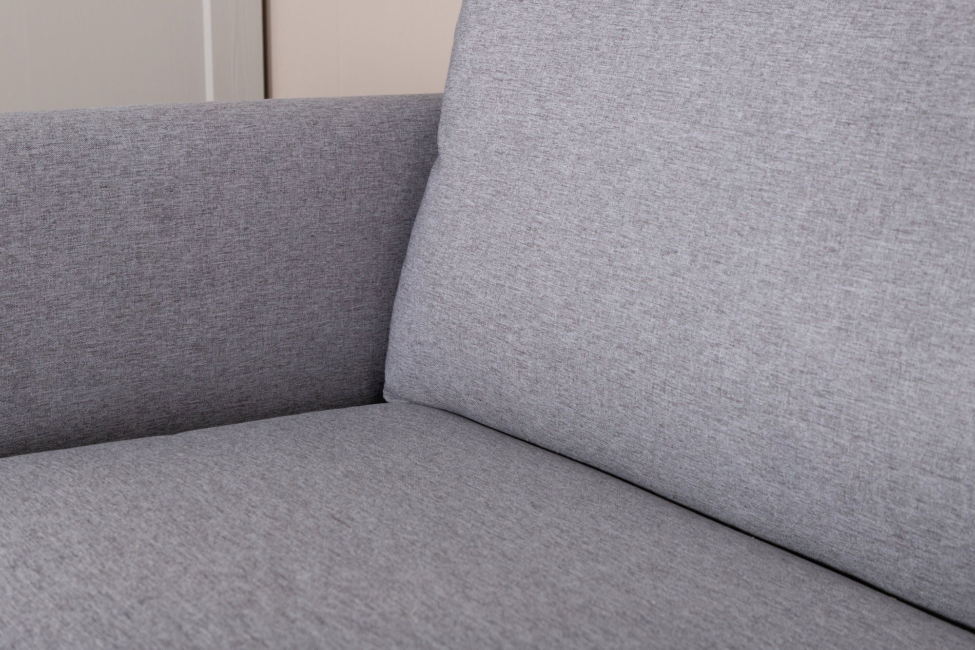 2-Sitzer Sofa Zoom aus Stoff - Grau-2-Sitzer Sofas-Venture Home-le canapé
