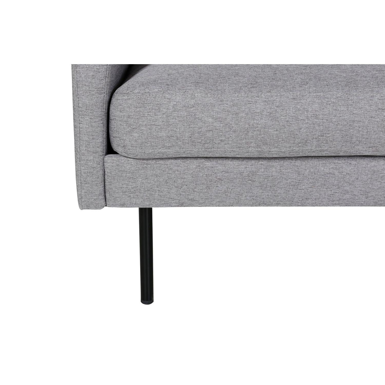 2-Sitzer Sofa Zoom aus Stoff - Grau-2-Sitzer Sofas-Venture Home-le canapé