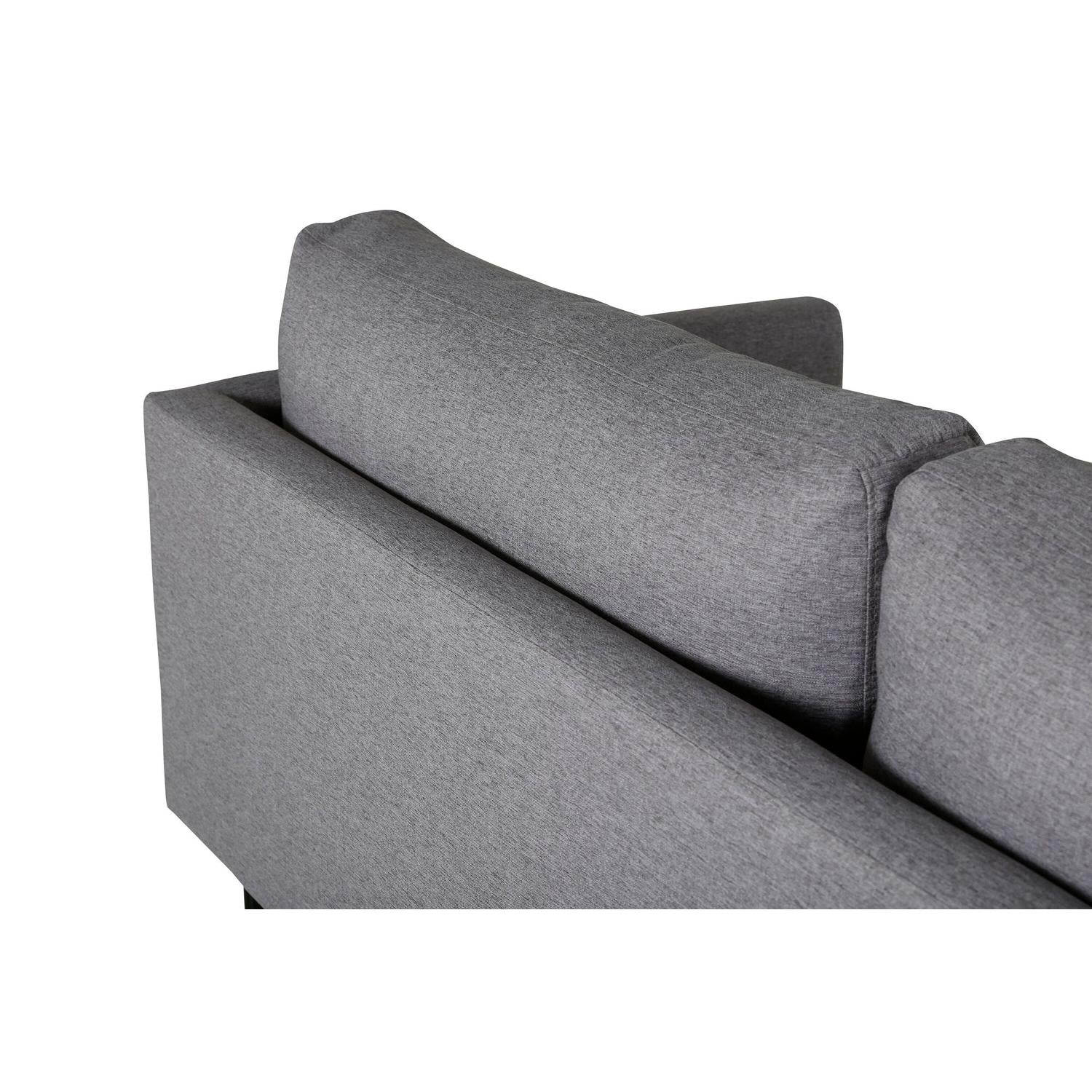 2-Sitzer Sofa Zoom aus Stoff - Grau-2-Sitzer Sofas-Venture Home-le canapé
