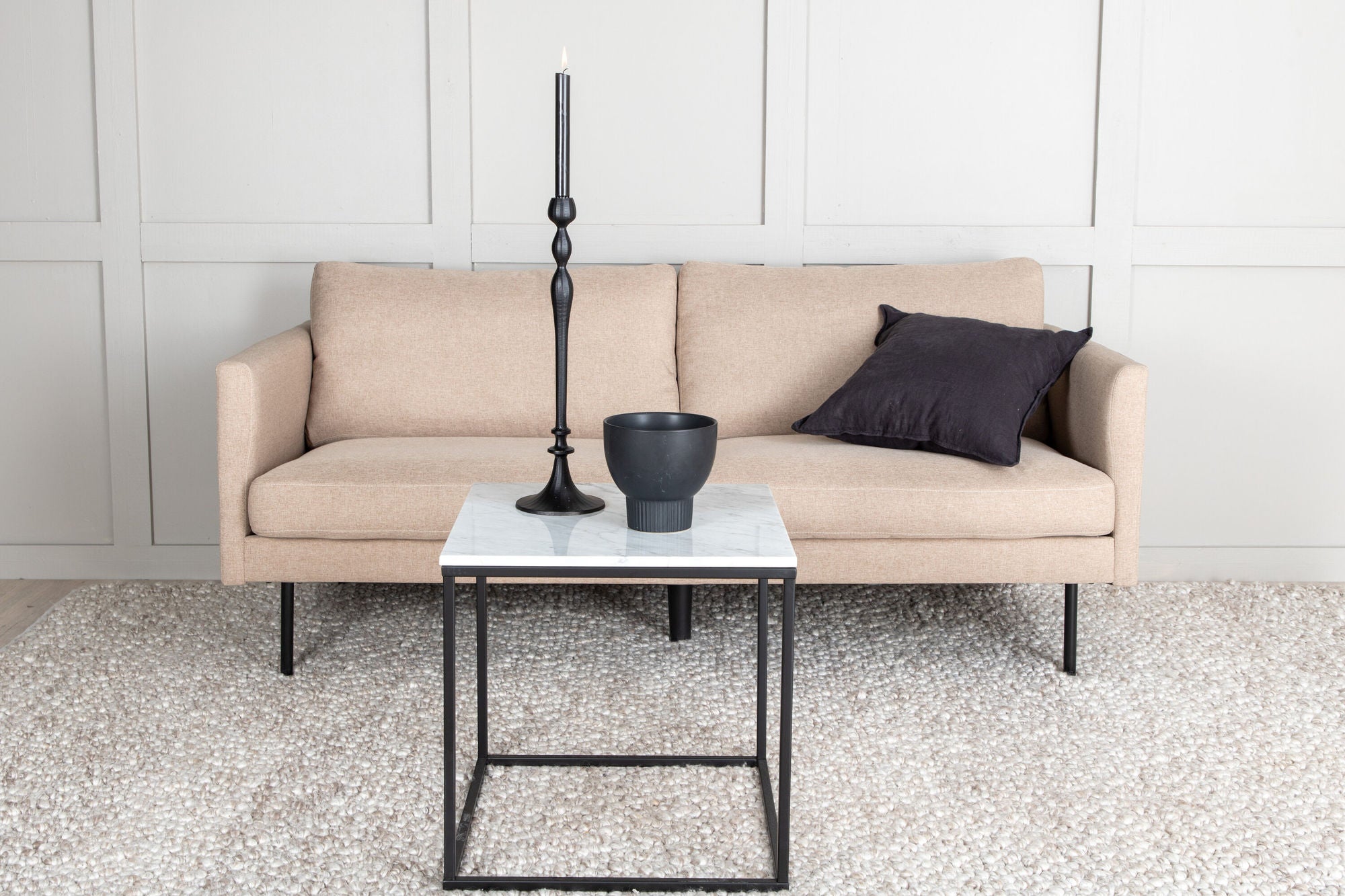 2-Sitzer Sofa Zoom - Braun-2-Sitzer Sofa-Venture Home-le canapé