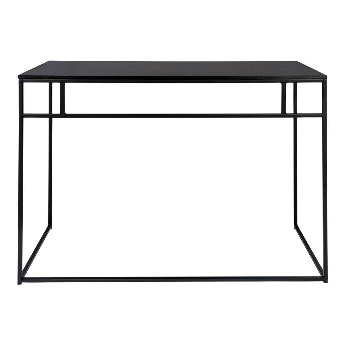 Schreibtisch Vita 100cm aus Metall - Schwarz