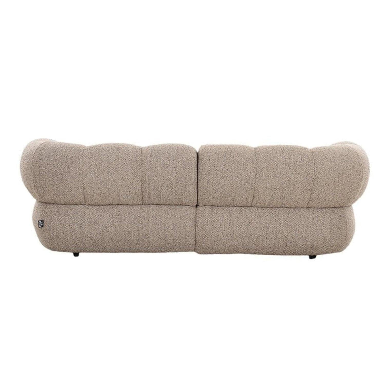2,5-Sitzer Sofa New York aus Teddy Bouclé - Sand-2,5-Sitzer Sofas-Pole to Pole-le canapé