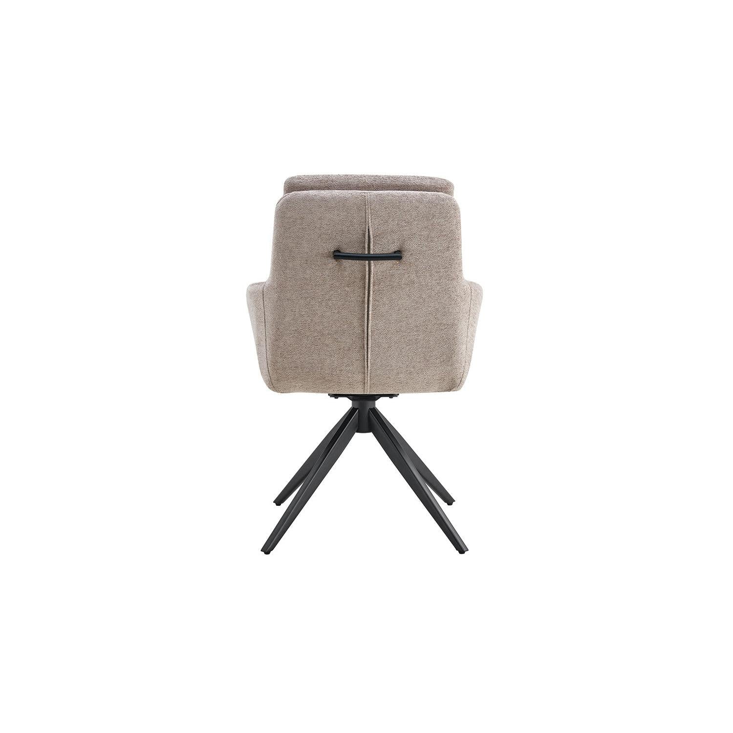 2er-Set Armlehnenstühle Lisold drehbar - Sand-Armlehnenstuhl-Rousseau-le canapé