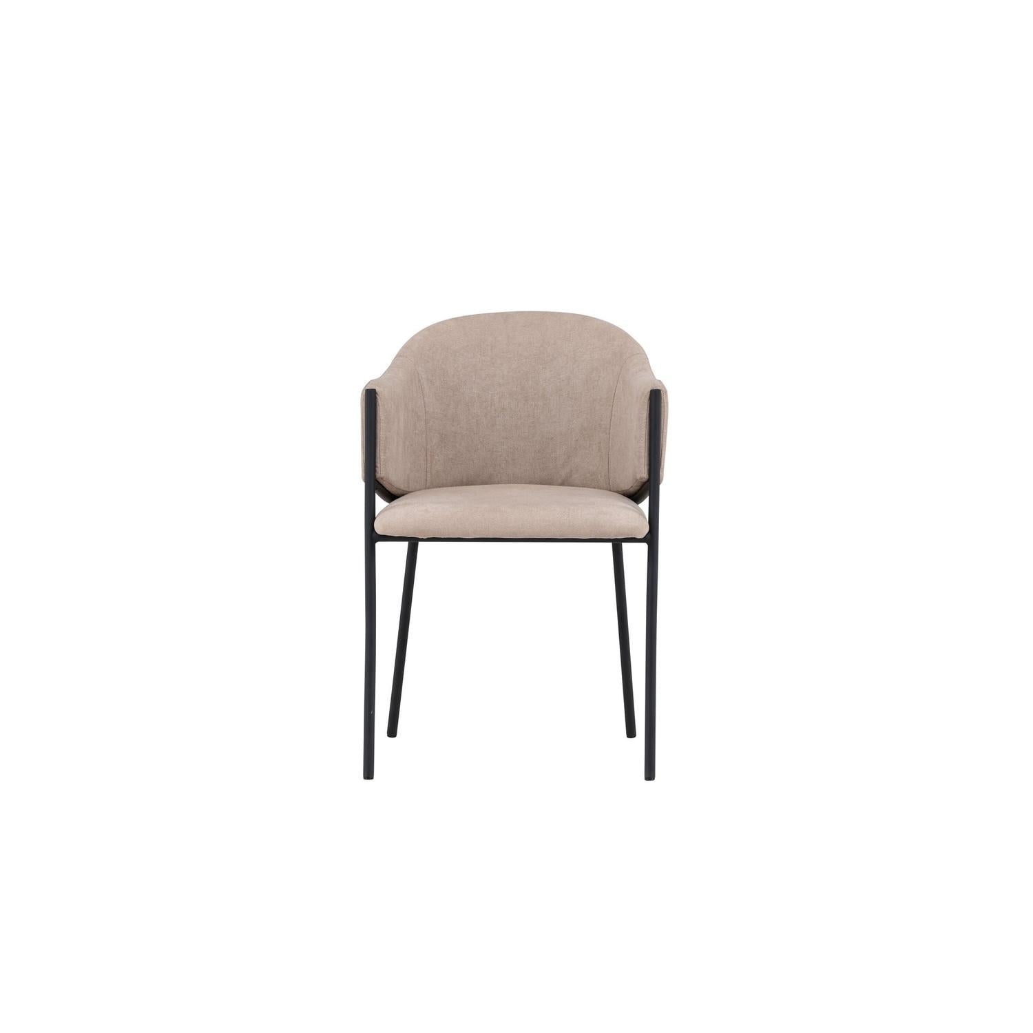 2er-Set Armlehnstühle Evelina - Beige-Armlehnenstuhl-Venture Home-le canapé