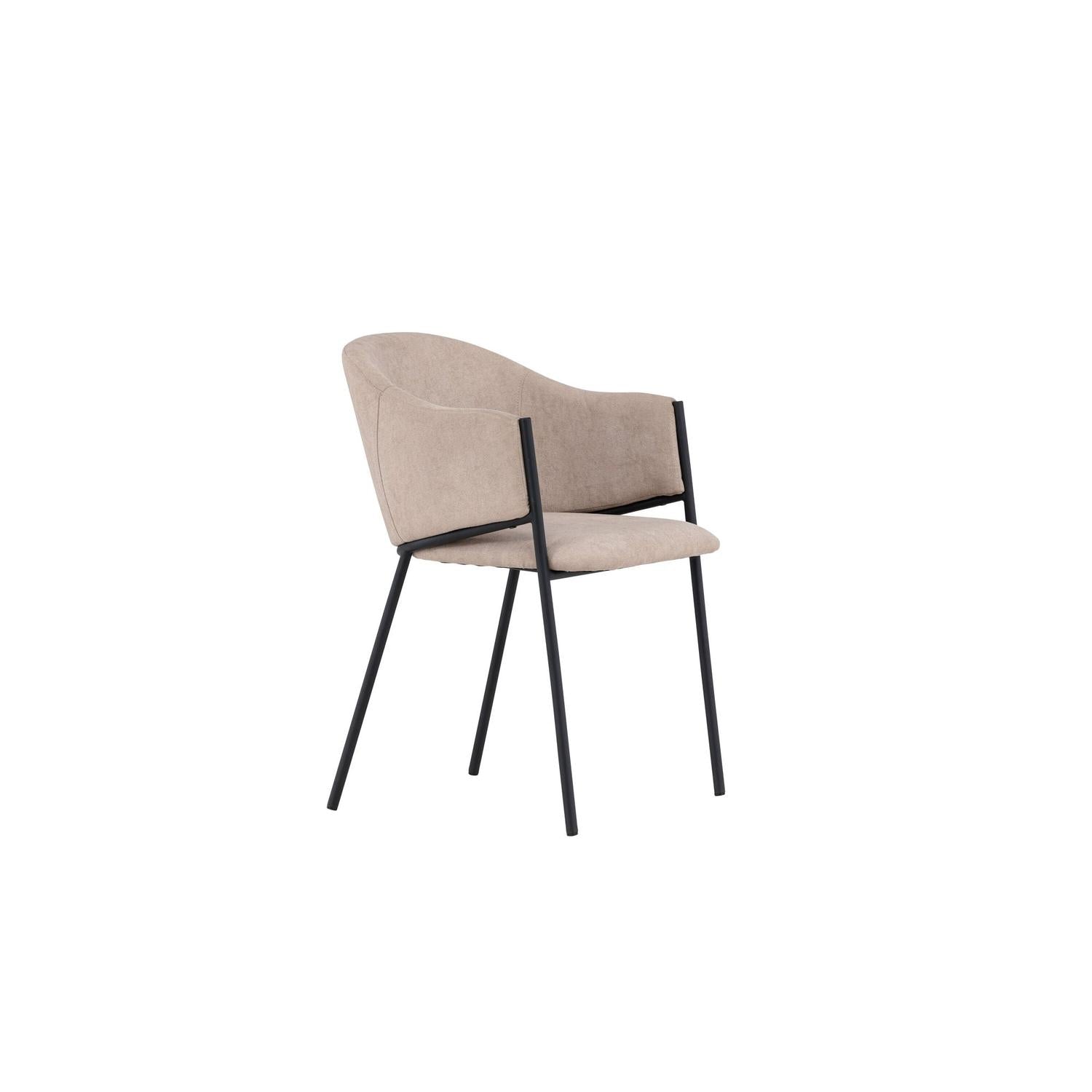 2er-Set Armlehnstühle Evelina - Beige-Armlehnenstühle-Venture Home-le canapé