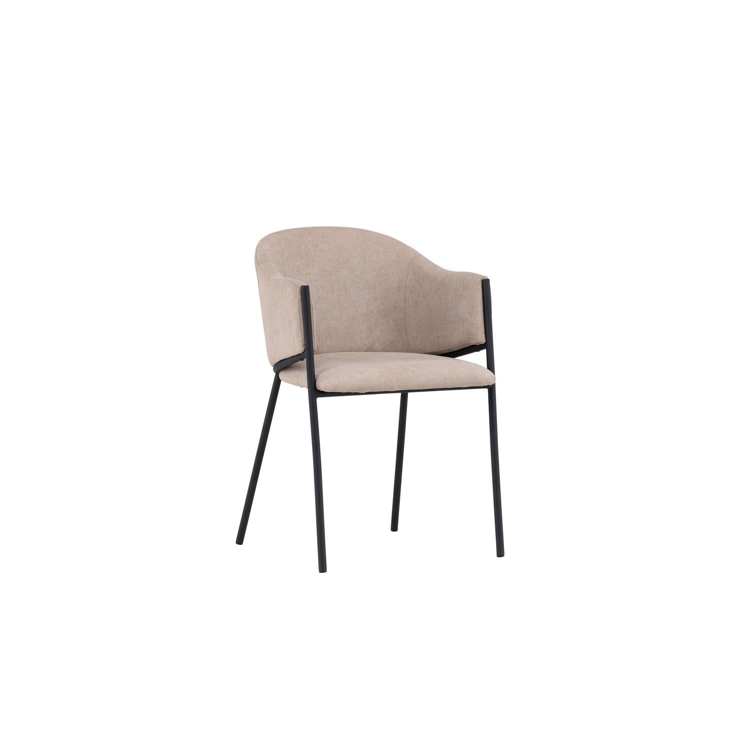2er-Set Armlehnstühle Evelina - Beige-Armlehnenstühle-Venture Home-le canapé