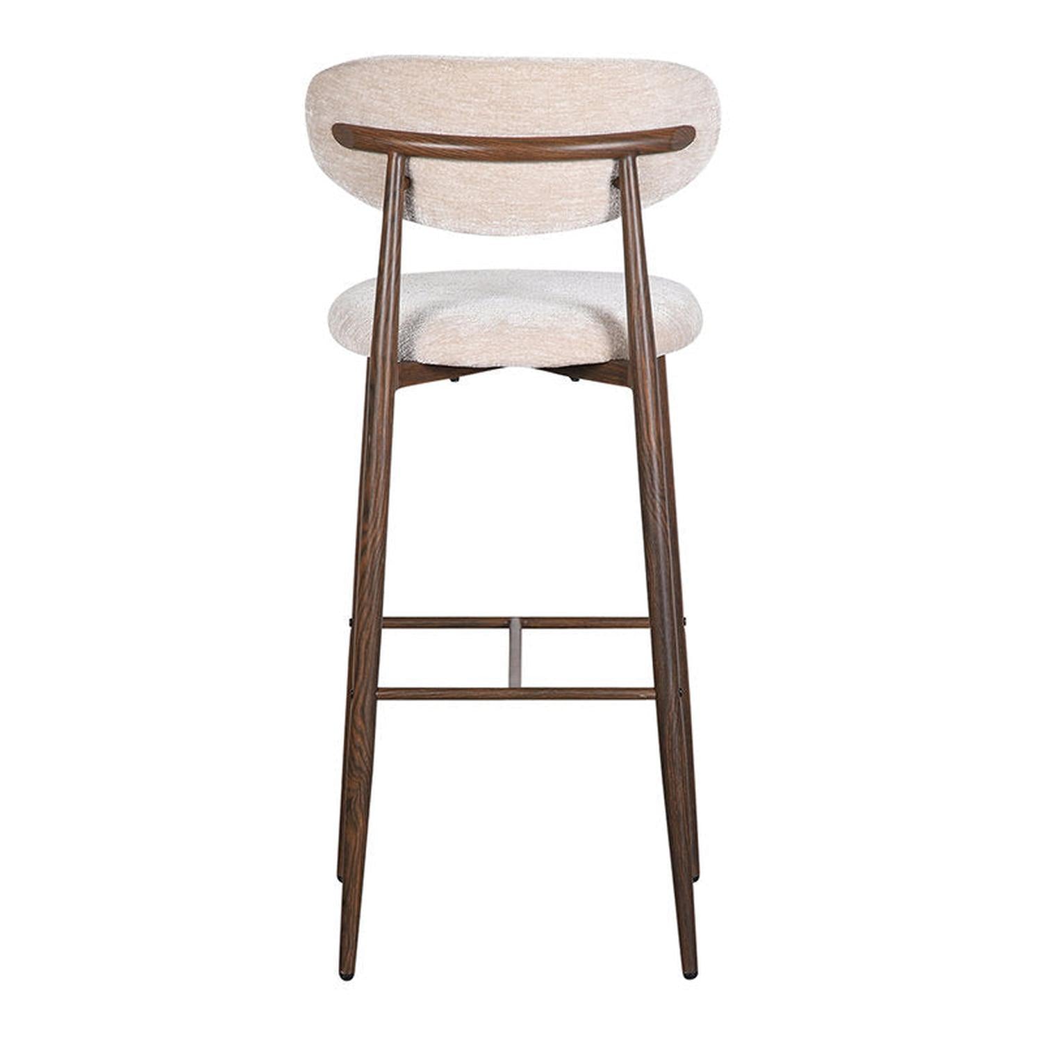 2er-Set Barhocker Japandi - Beige-Barhocker-Pole to Pole-le canapé