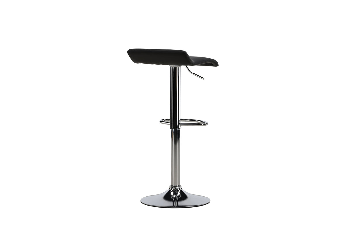 2er-Set Barhocker Jonna aus Kunstleder mit Kunstlederbezug - Schwarz-Barhocker-Venture Home-le canapé
