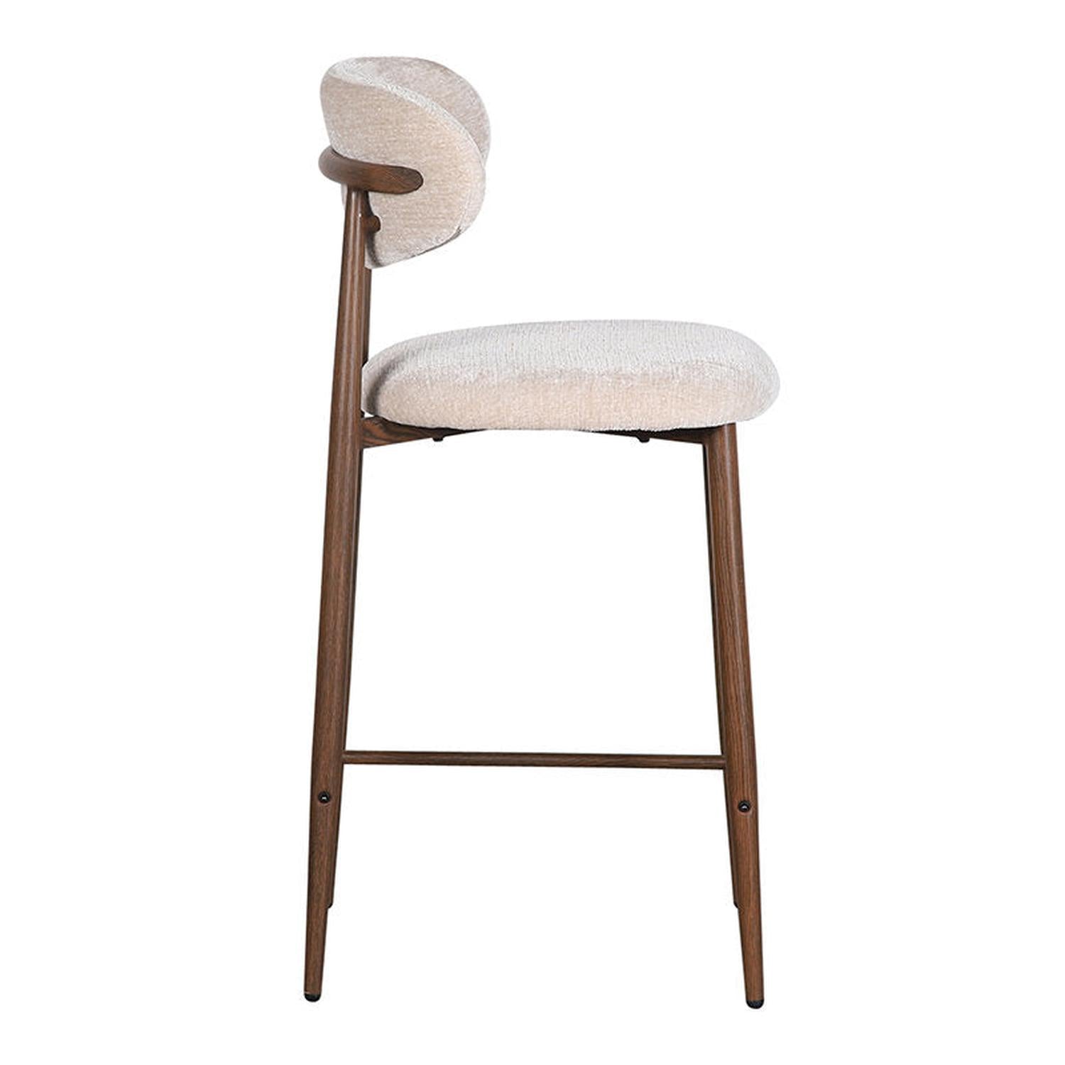 2er-Set Barhocker Küche Japandi - Beige-Barhocker-Pole to Pole-le canapé