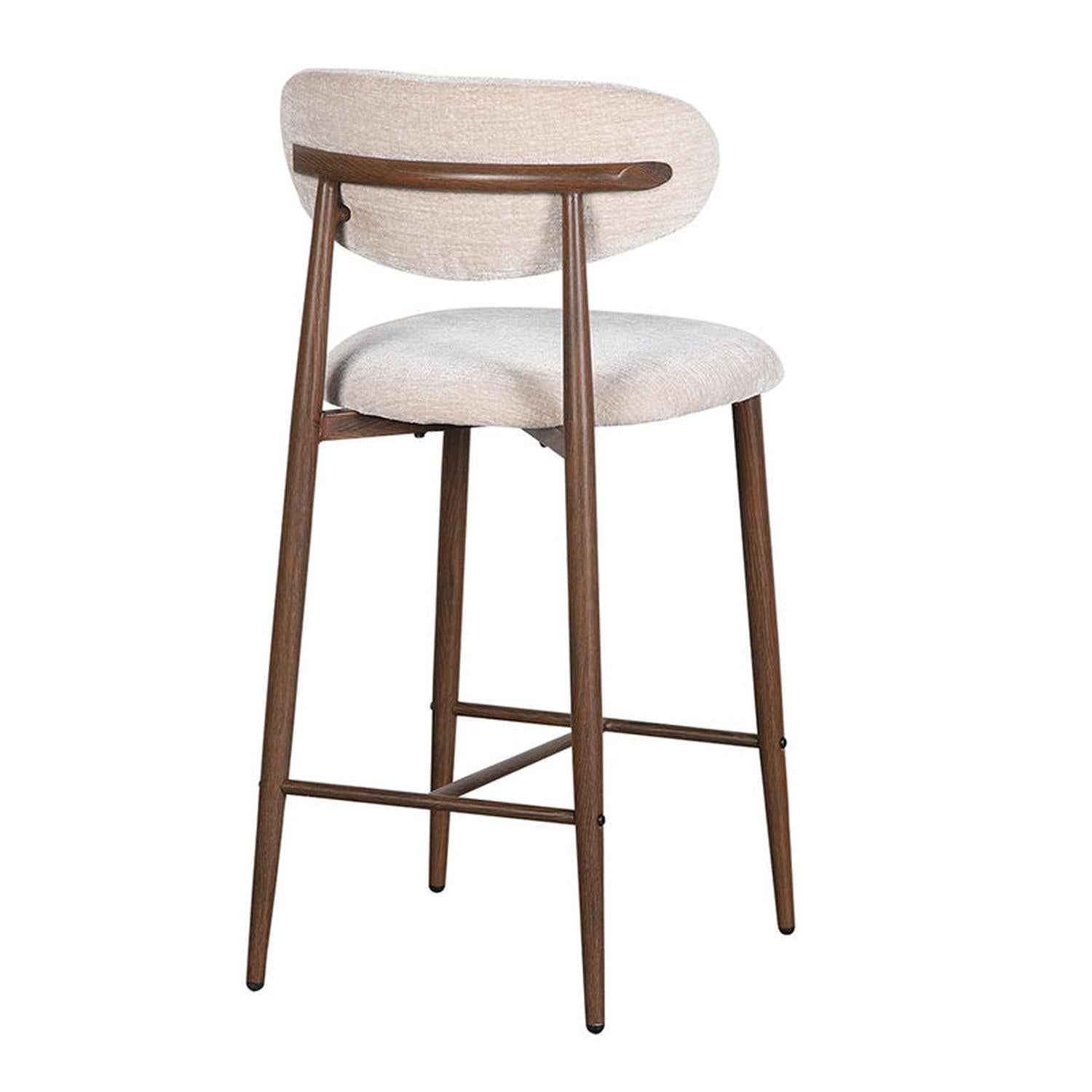 2er-Set Barhocker Küche Japandi - Beige-Barhocker-Pole to Pole-le canapé