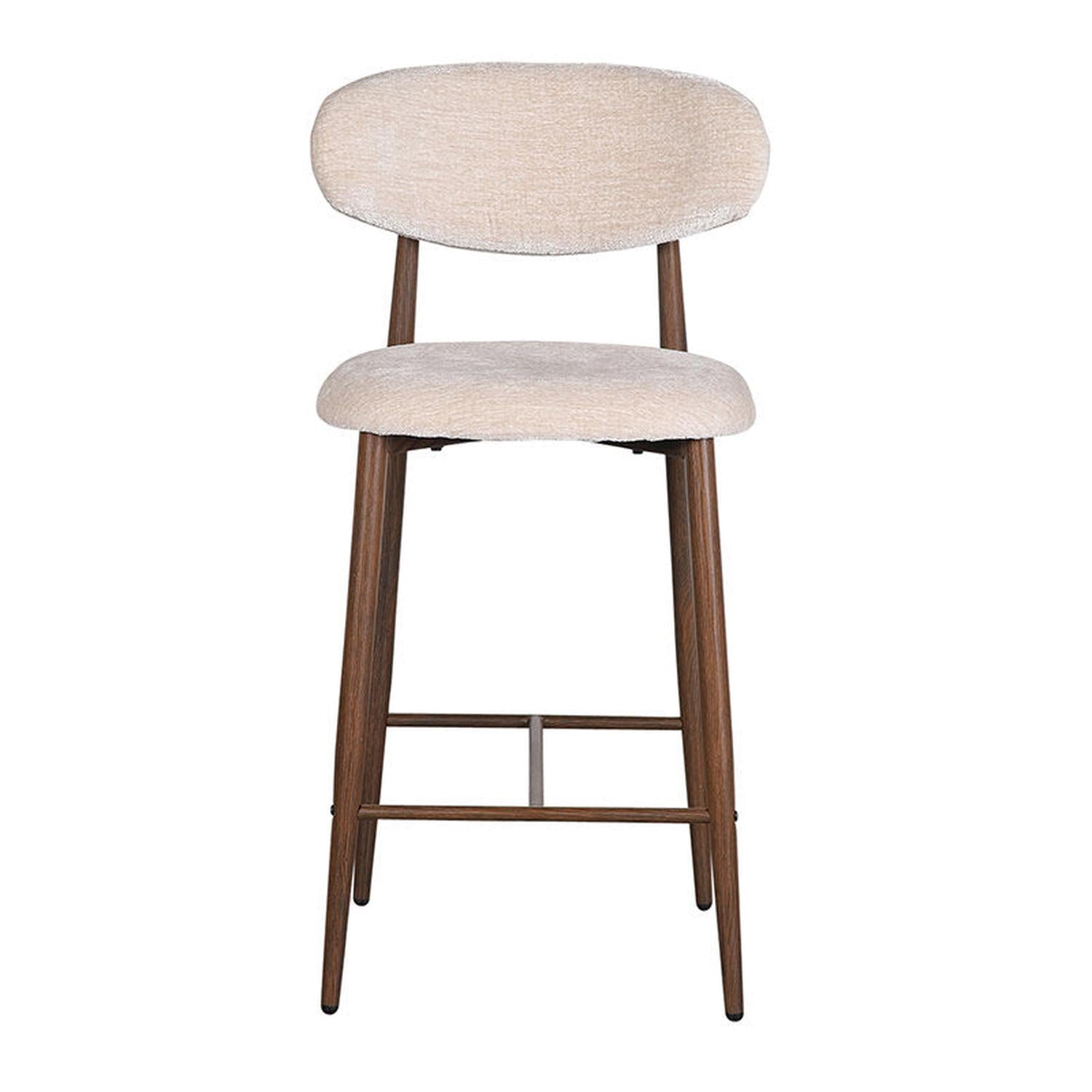 2er-Set Barhocker Küche Japandi - Beige-Barhocker-Pole to Pole-le canapé