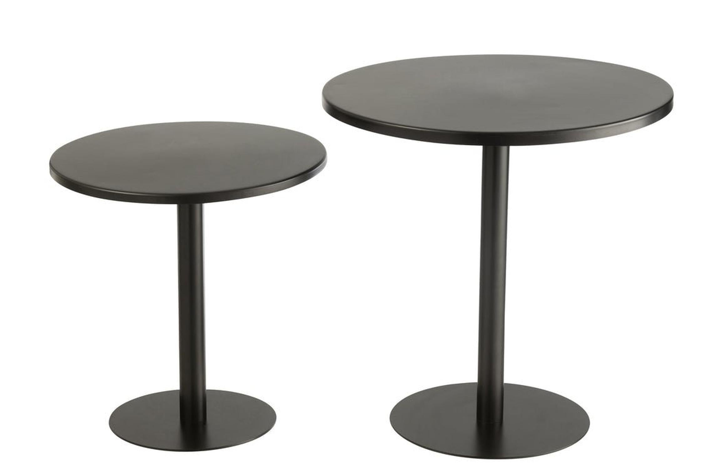 2er - Set Beistelltische Metall - Schwarz5400924462758Beistelltisch