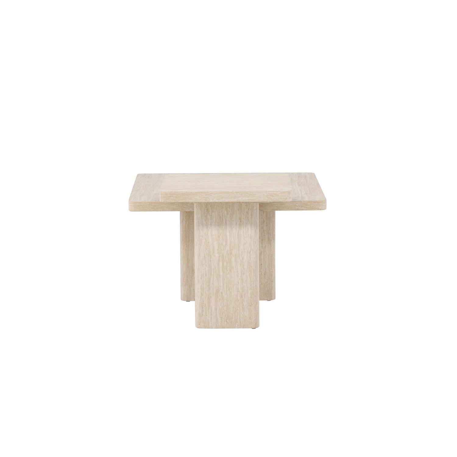 2er-Set Couchtische Qvart - Travertinelook-Couchtische-Venture Home-le canapé