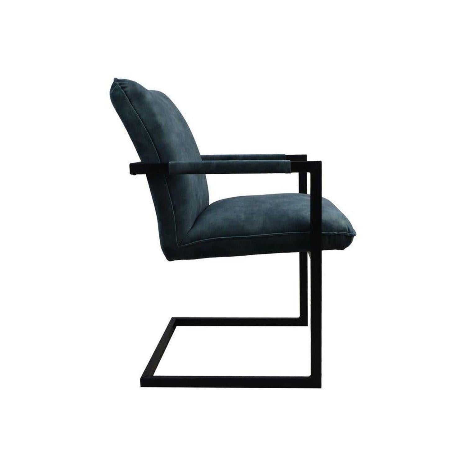 2er - Set Esszimmerstuhl Boston - Blau8720701253155Freischwinger