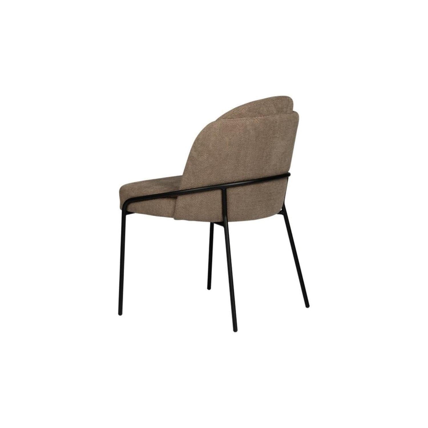 2er - Set Esszimmerstuhl Fjord - Braun8719172855470Esszimmerstuhl