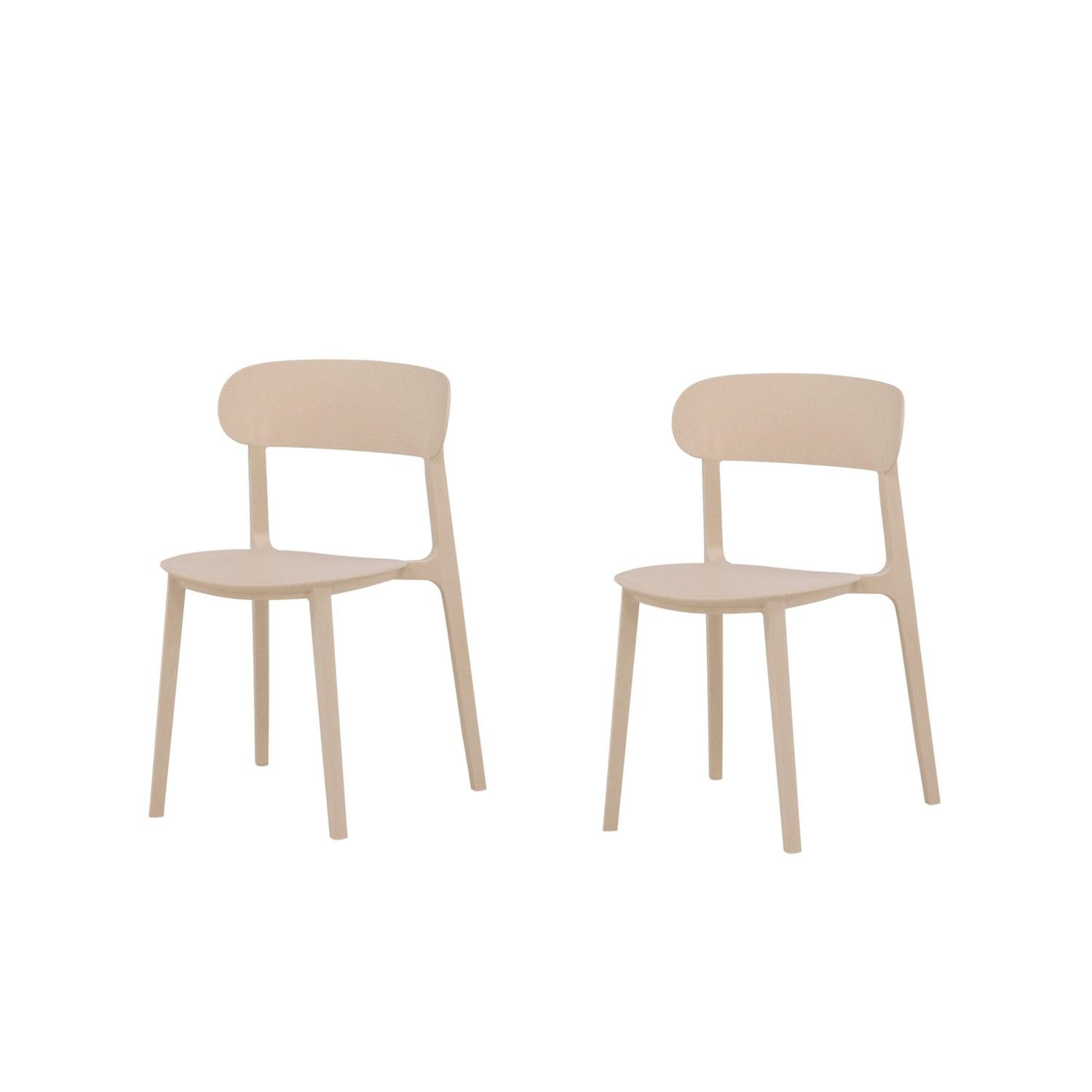 2er-Set Esszimmerstühle Åstol - Beige-Esszimmerstühle-Venture Home-le canapé