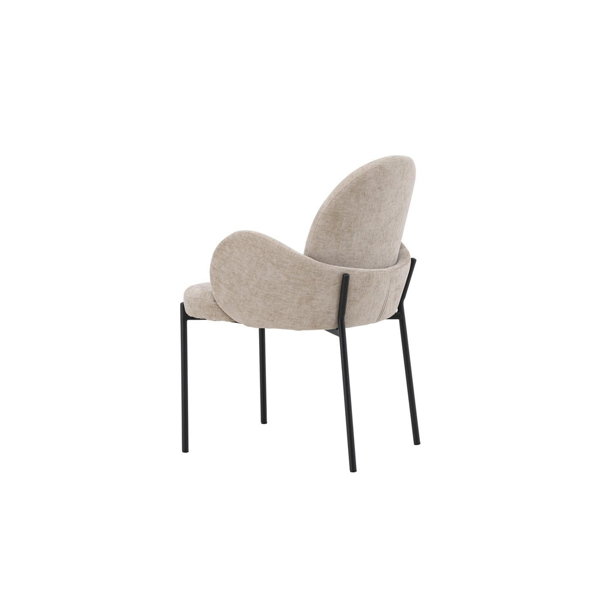 2er-Set Esszimmerstühle Blom mit Armlehnen - Beige-Esszimmerstühle-Venture Home-le canapé