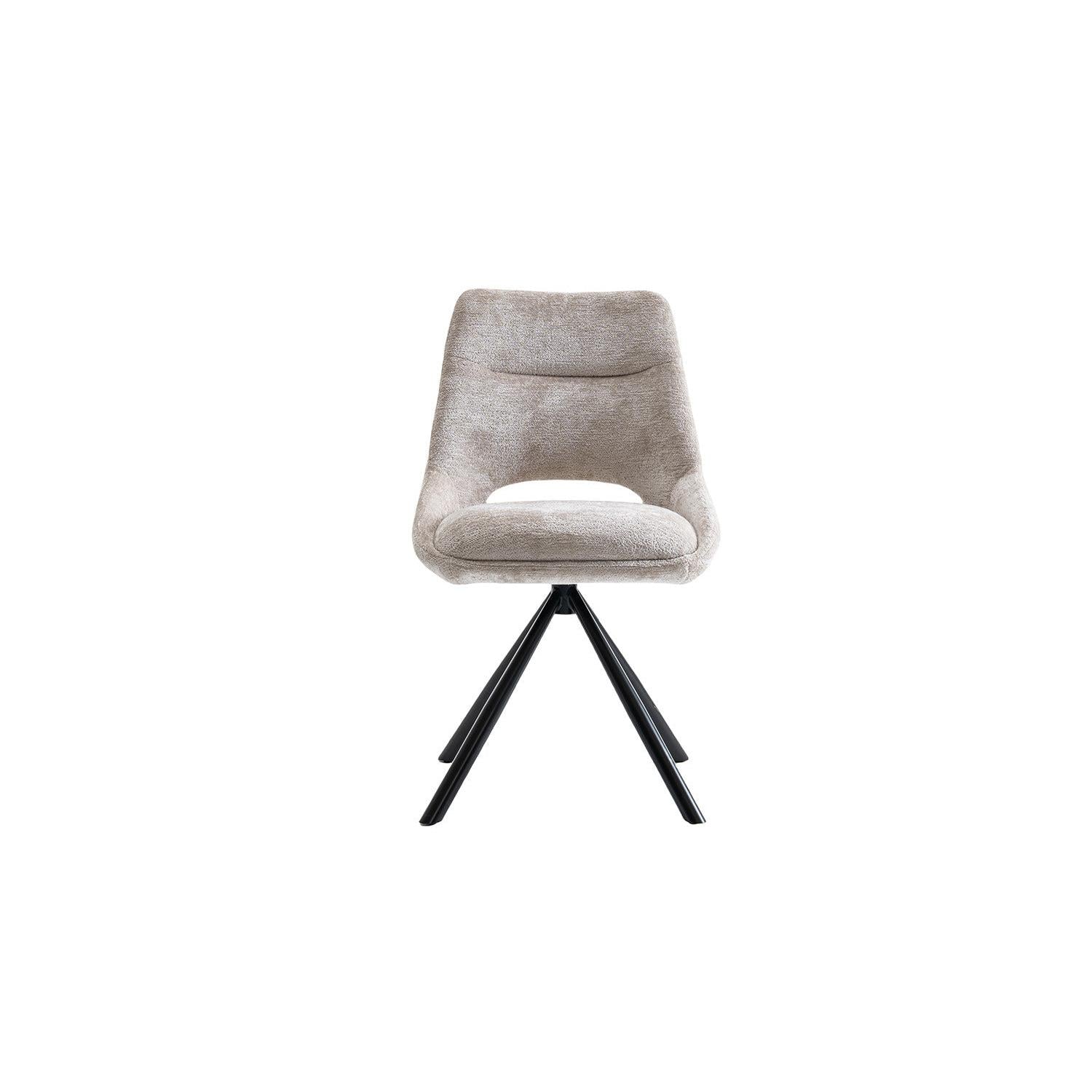 2er-Set Esszimmerstühle Dante - Beige-Esszimmerstuhl-Rousseau-le canapé