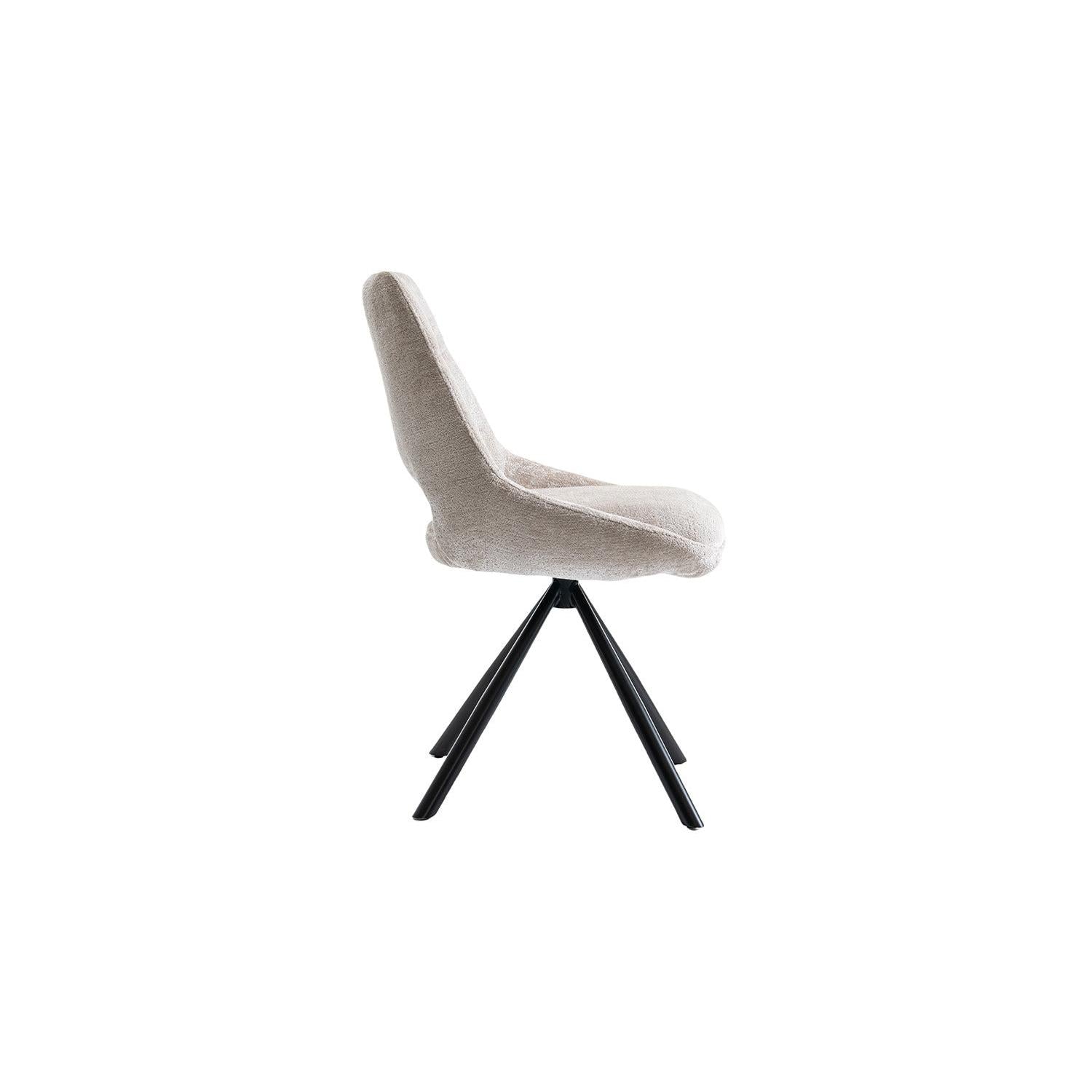 2er-Set Esszimmerstühle Dante - Beige-Esszimmerstuhl-Rousseau-le canapé