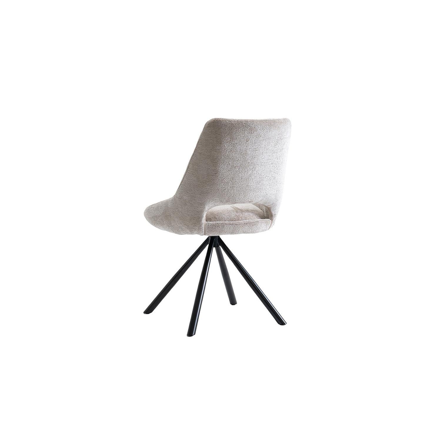 2er-Set Esszimmerstühle Dante - Beige-Esszimmerstuhl-Rousseau-le canapé