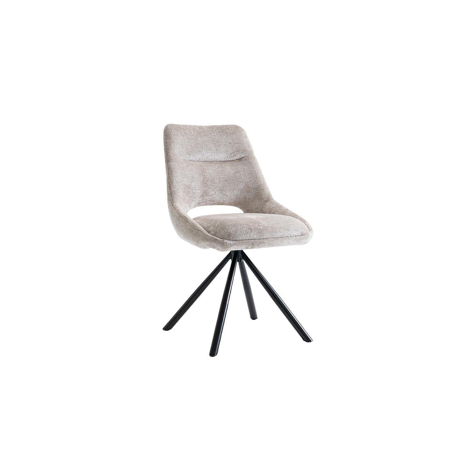 2er-Set Esszimmerstühle Dante - Beige-Esszimmerstuhl-Rousseau-le canapé