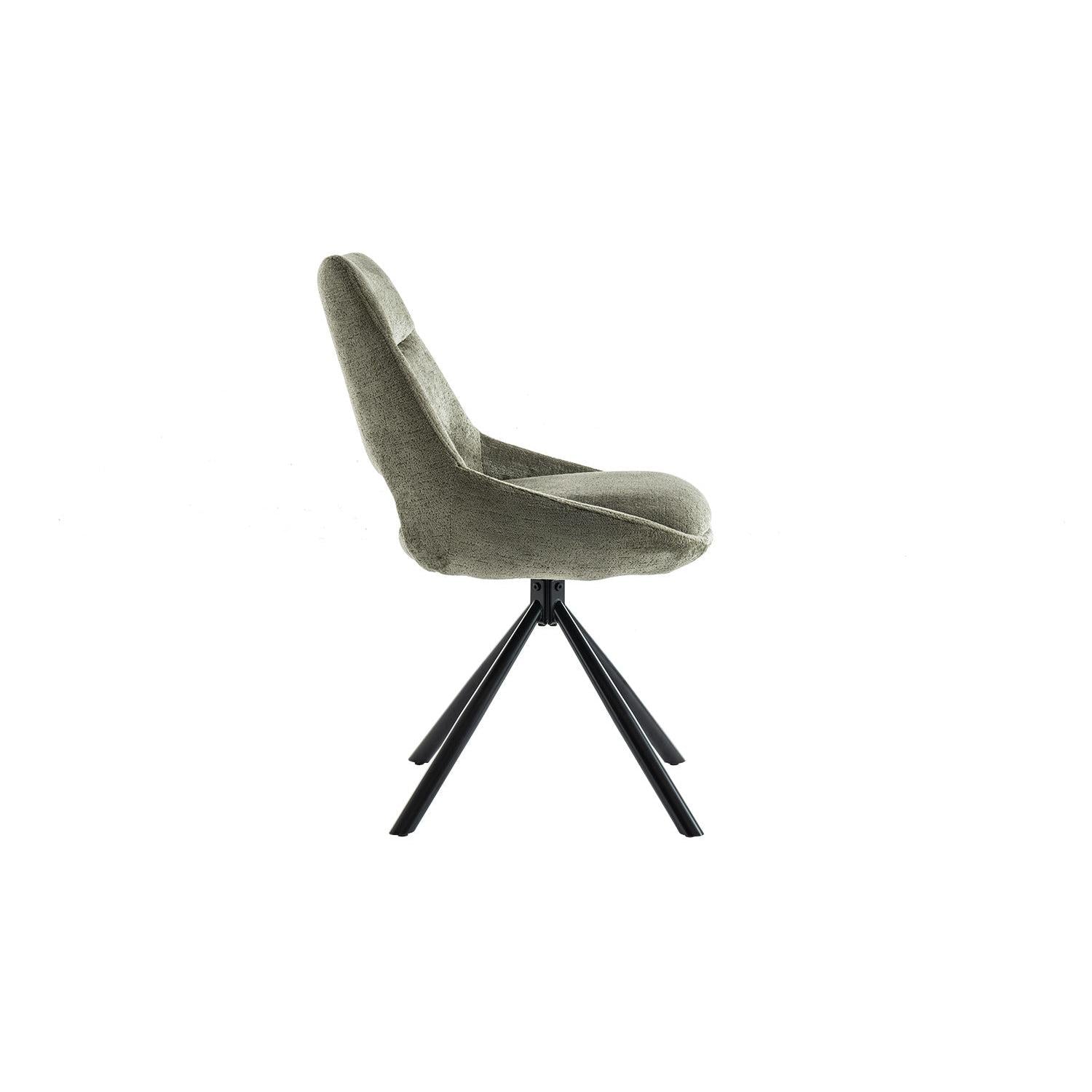 2er-Set Esszimmerstühle Dante - Grün-Esszimmerstuhl-Rousseau-le canapé