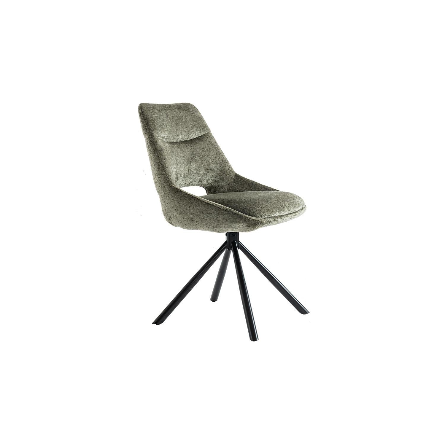 2er-Set Esszimmerstühle Dante - Grün-Esszimmerstuhl-Rousseau-le canapé