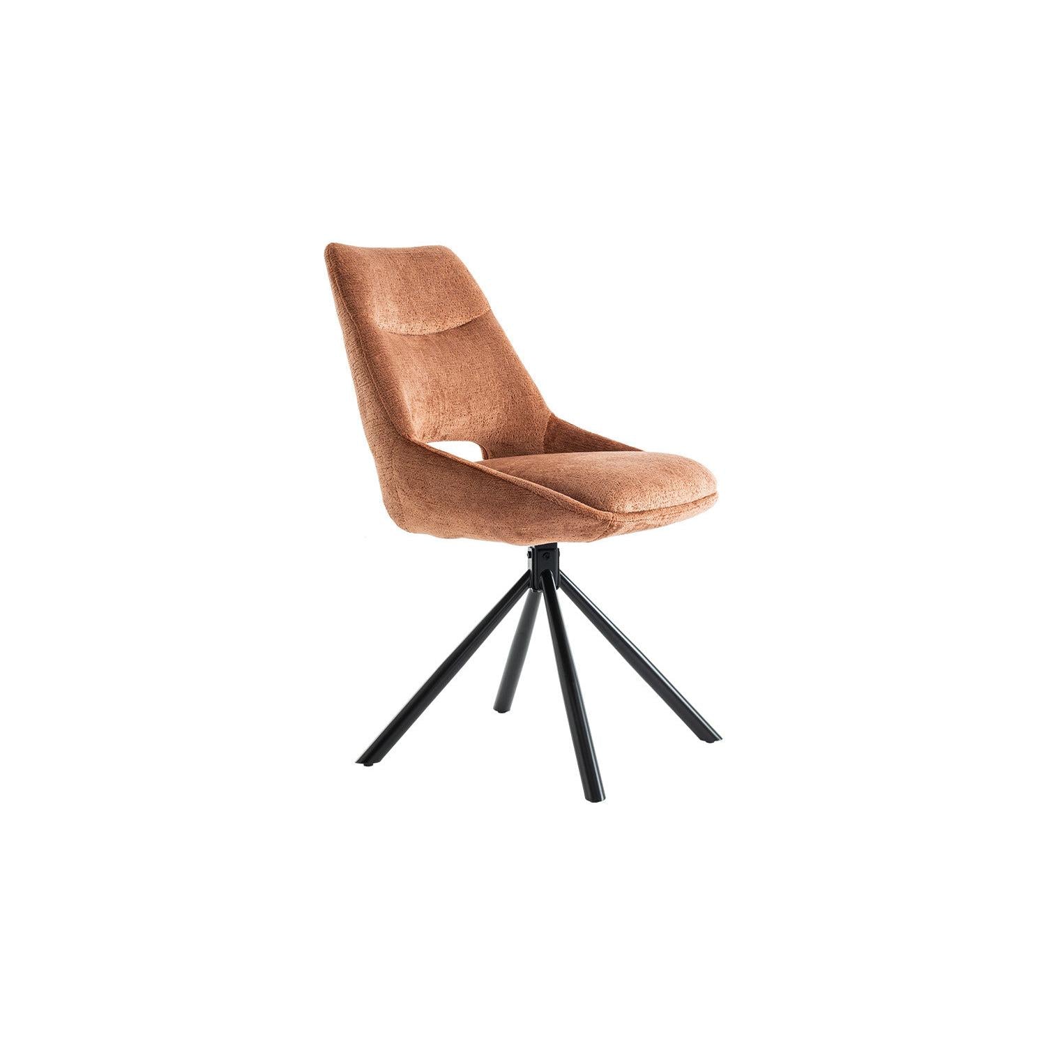 2er-Set Esszimmerstühle Dante - Kupfer-Esszimmerstuhl-Rousseau-le canapé