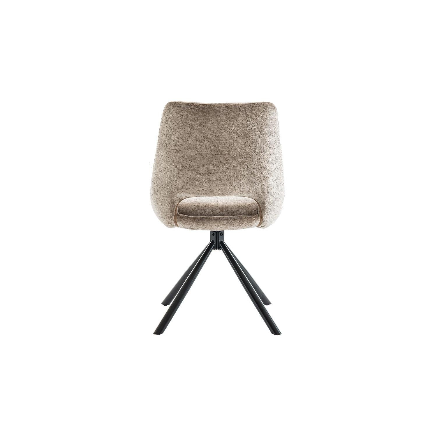 2er-Set Esszimmerstühle Dante - Taupe-Esszimmerstuhl-Rousseau-le canapé