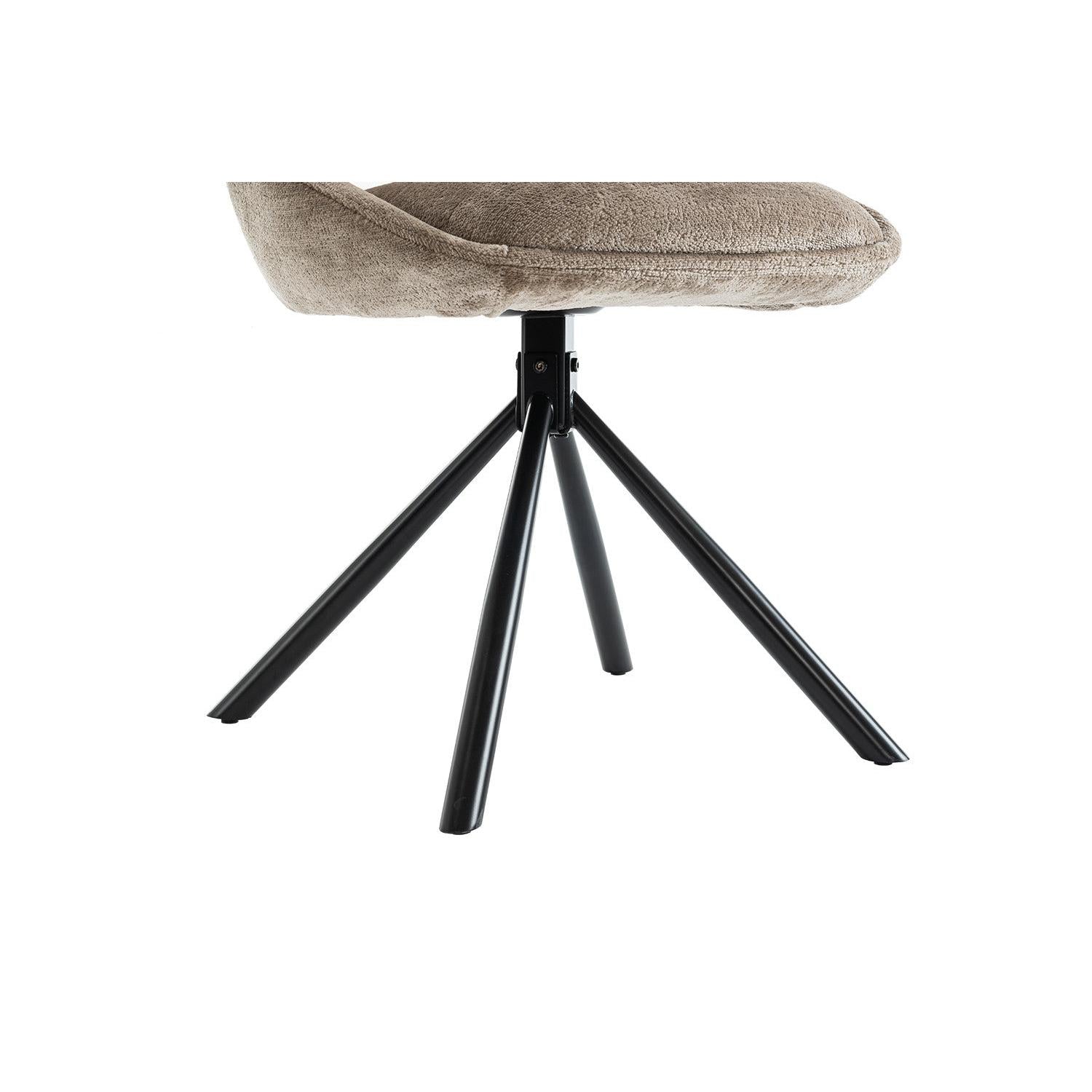 2er-Set Esszimmerstühle Dante - Taupe-Esszimmerstuhl-Rousseau-le canapé