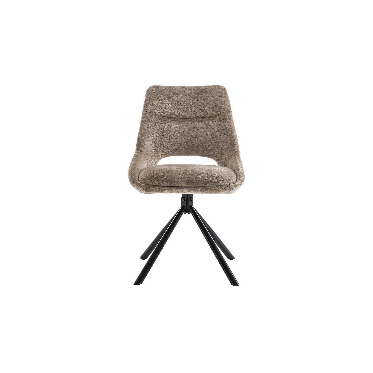 2er-Set Esszimmerstühle Dante - Taupe-Esszimmerstuhl-Rousseau-le canapé