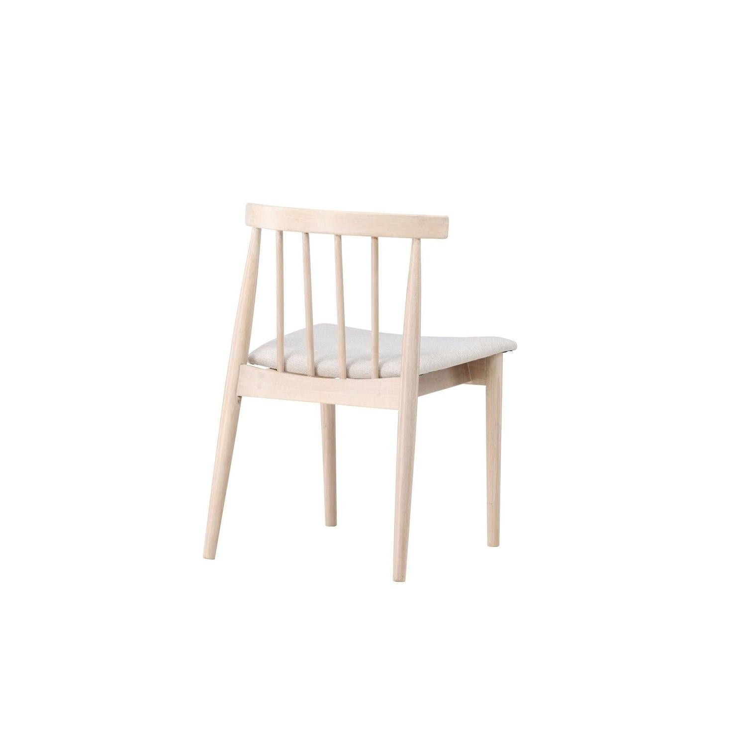 2er-Set Esszimmerstühle Flora - Beige-Esszimmerstuhl-Venture Home-le canapé