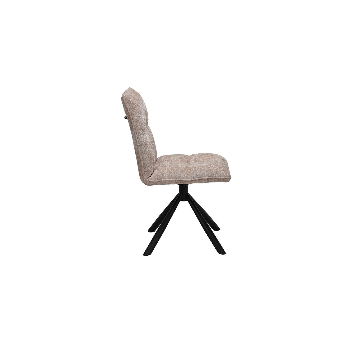 2er-Set Esszimmerstühle Jack Drehbar - Sand-Esszimmerstuhl-Rousseau-le canapé