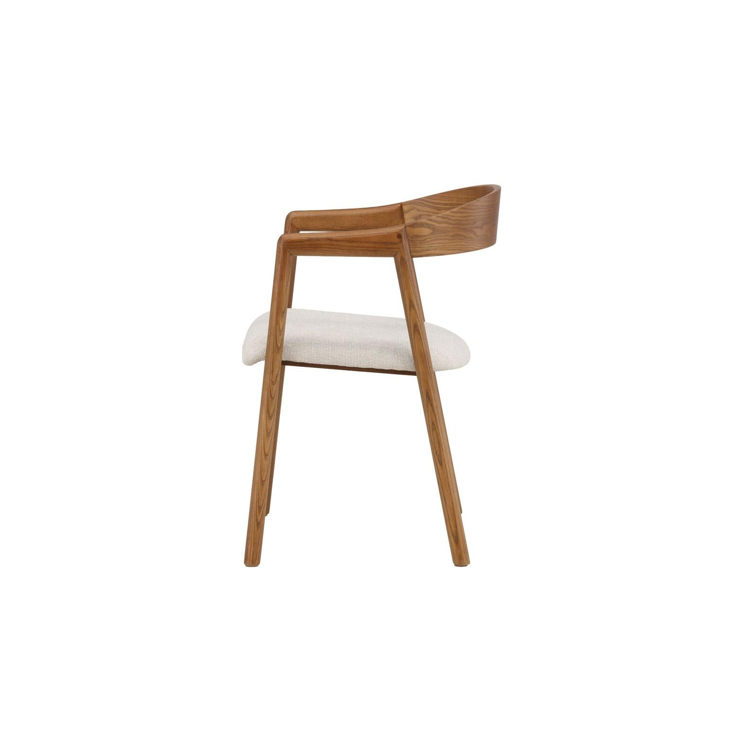 2er-Set Esszimmerstühle Langön - Braun/Beige-Holzstühle-Vind-le canapé